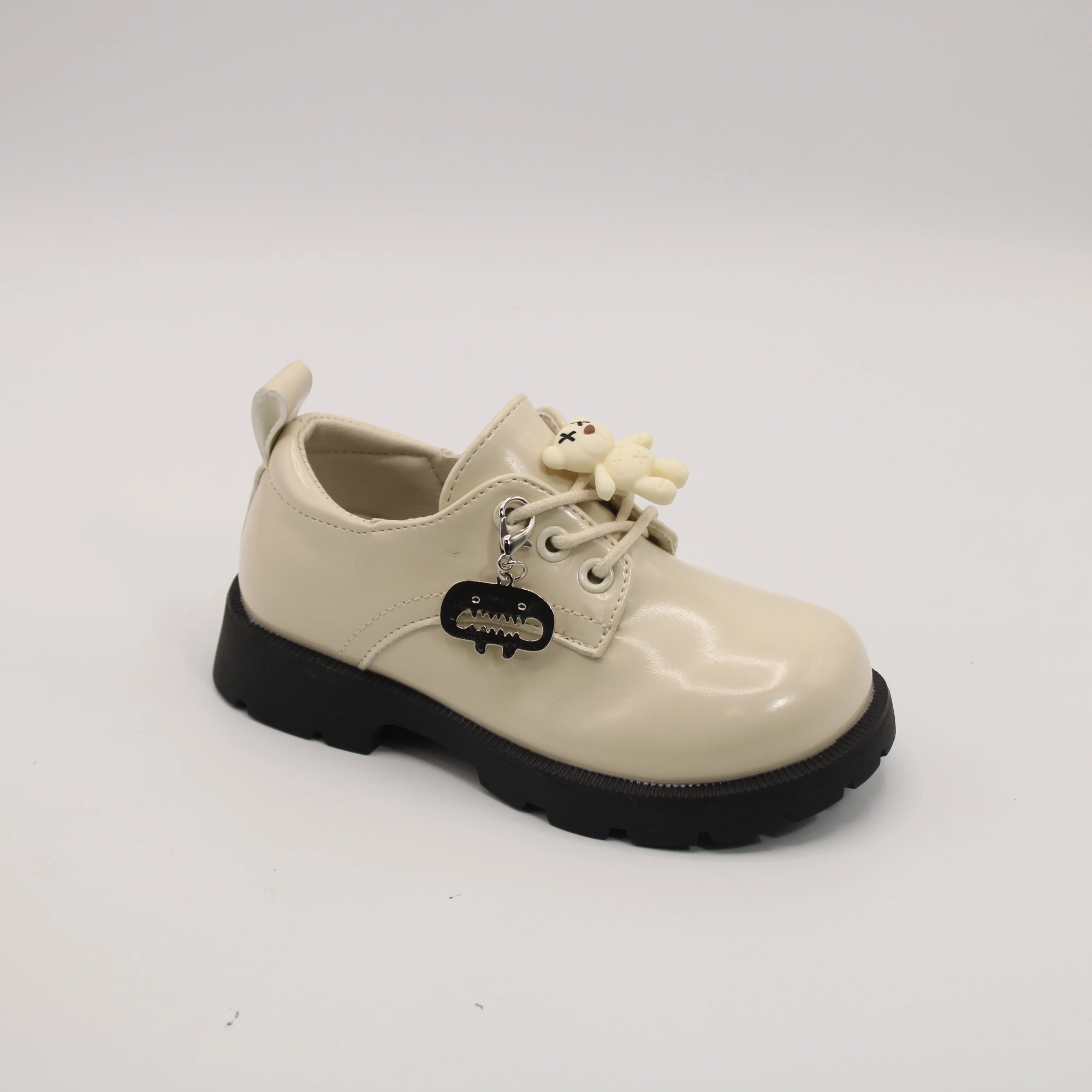 Детские туфли бежевого цвета YTOP BS05-1127