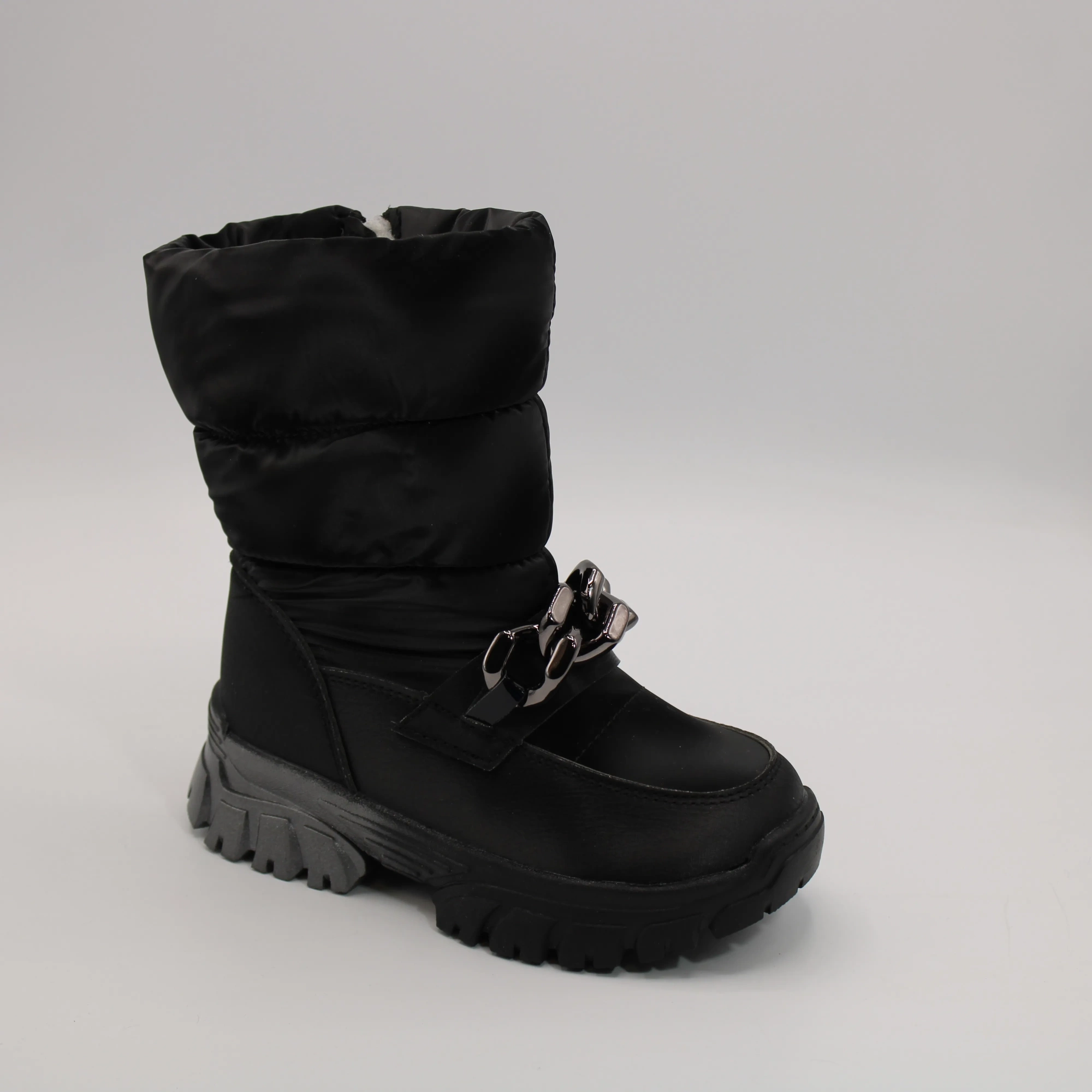 Детские сапоги черного цвета ТОТОШКА BS06-1356