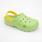 Детские летние кроксы зеленого цвета JANETT BS06-745