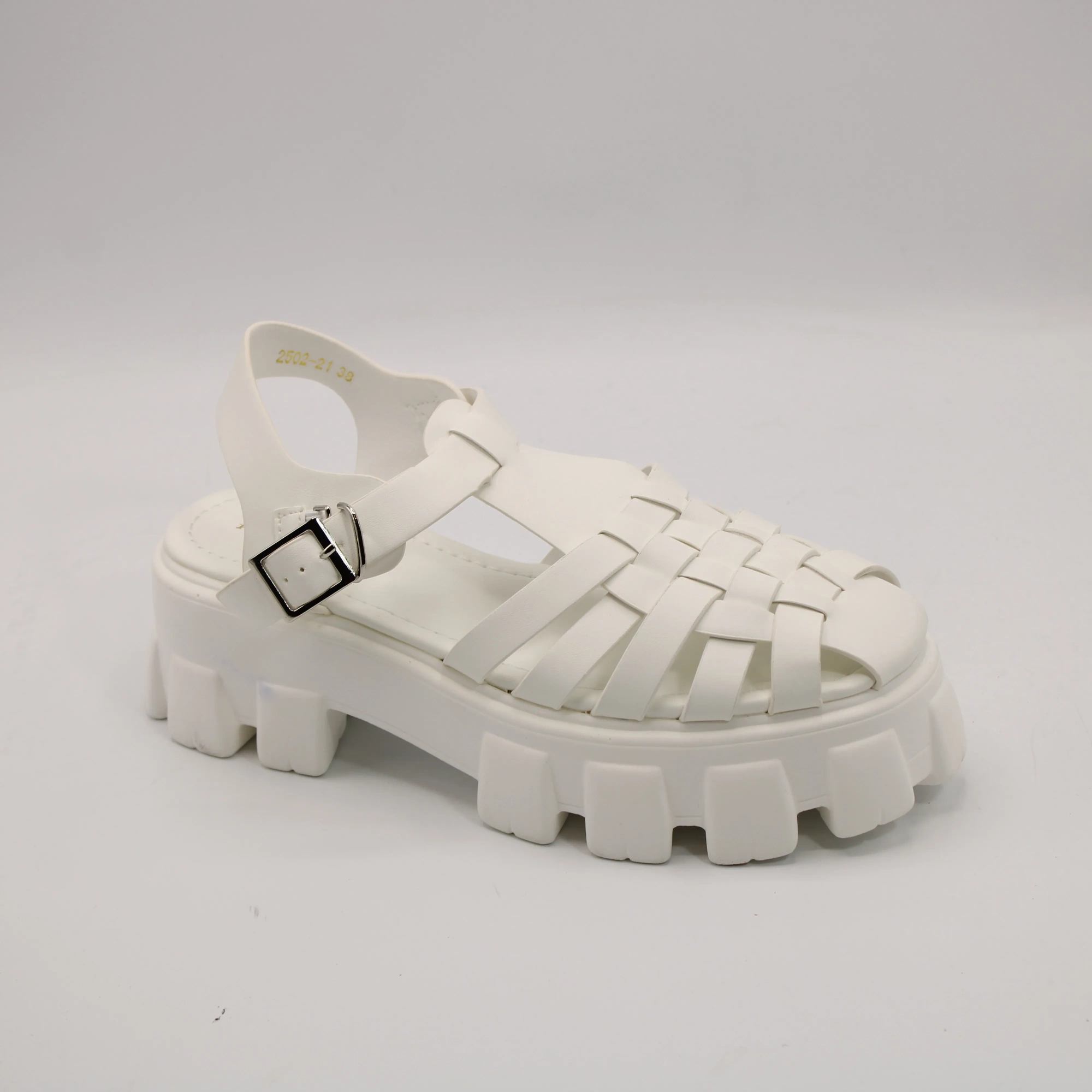 Женские босоножки белого цвета белого цвета AIMOSI BS02-1680