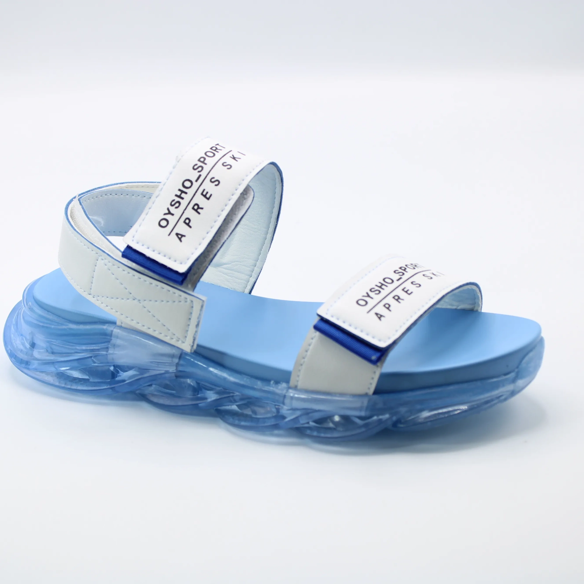 Женские летние босоножки голубого цвета DINO ALBAT BS01-728