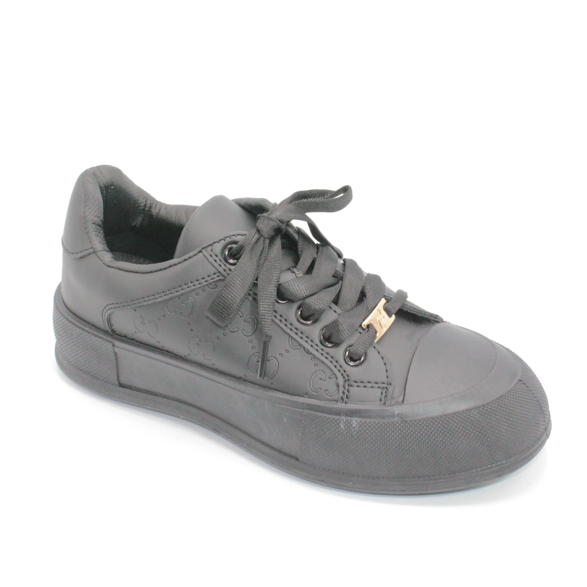 Женские кроссовки черного цвета MEGER BS01-1110