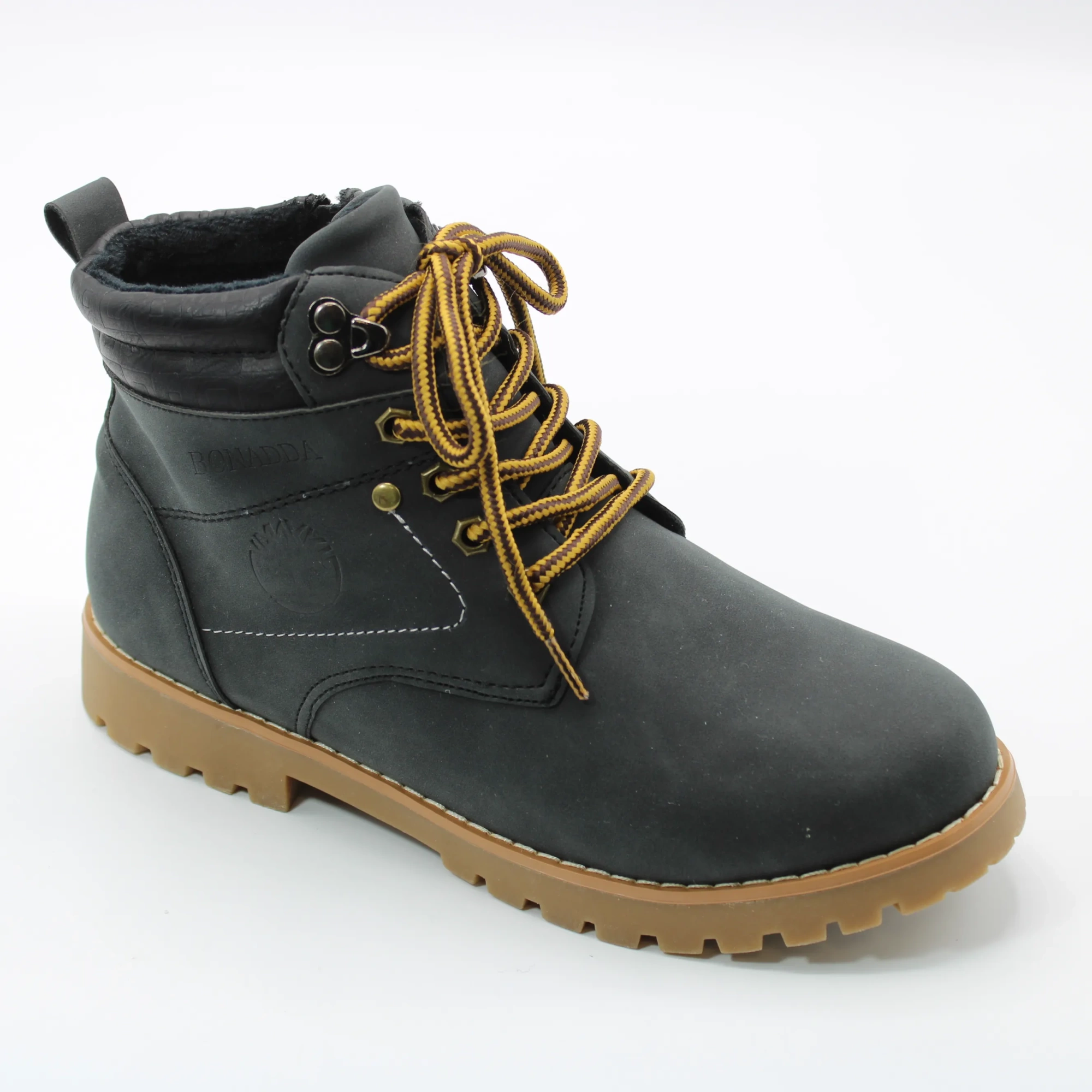 Детские осенние ботинки черного цвета BONADDA BS06-428