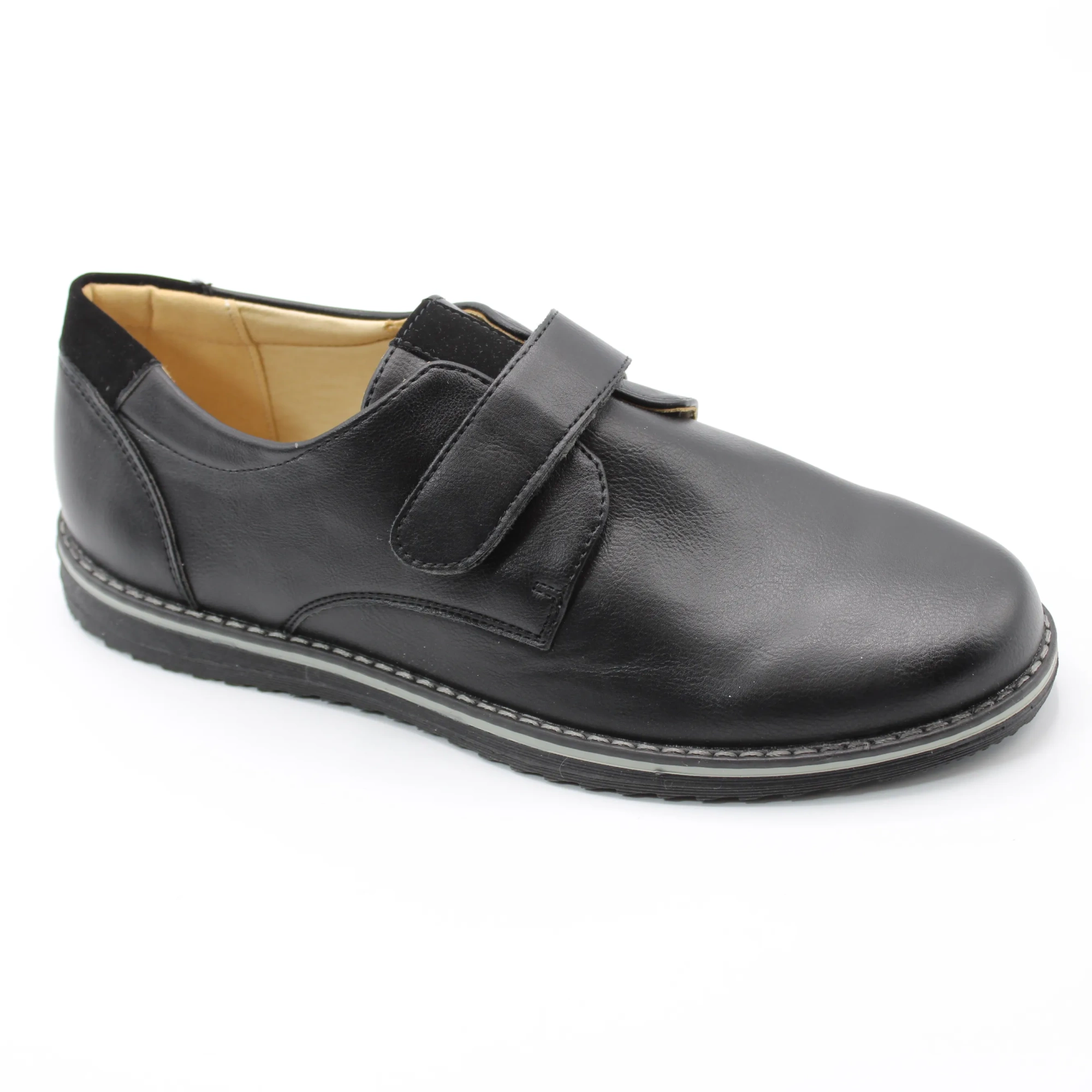 Детские осенние туфли черного цвета BYGERLI BS03-2322