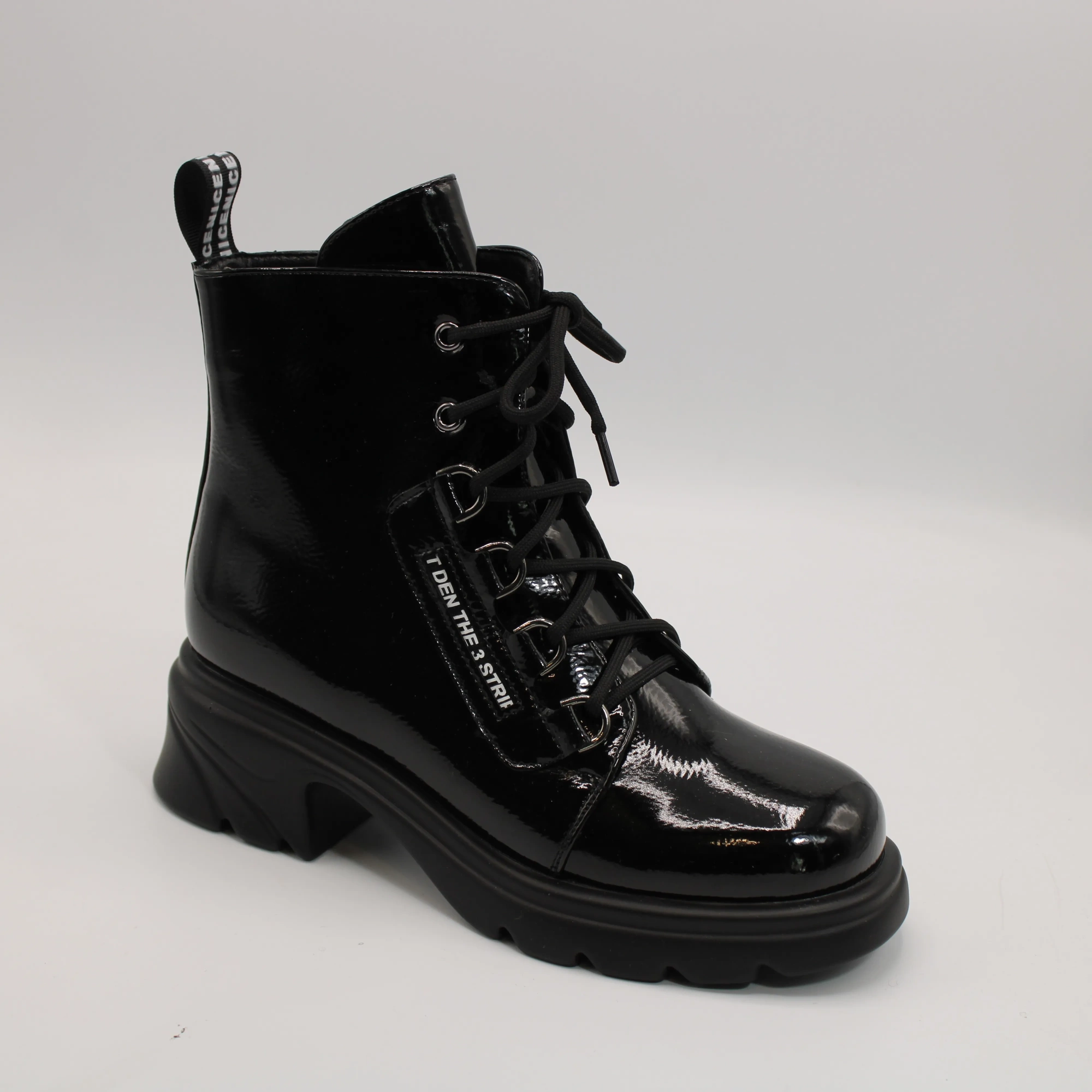 Детские ботинки черного цвета КАПИТОШКА BS06-1279