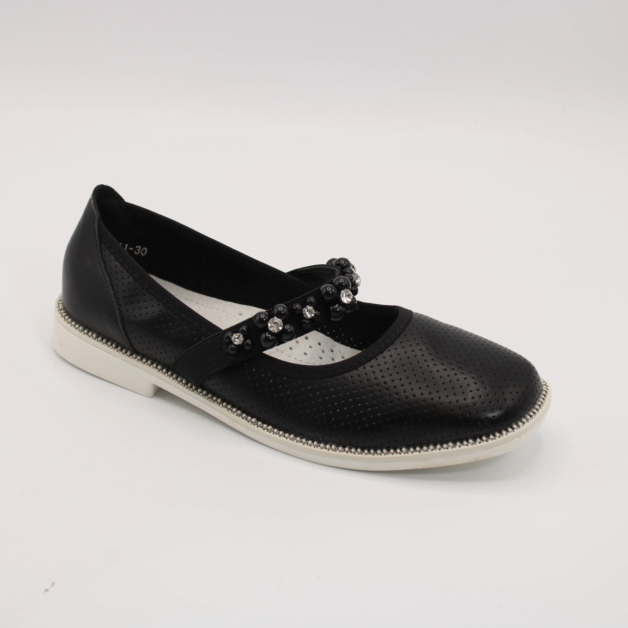 Детские туфли черного цвета ИРИНА BS03-3001