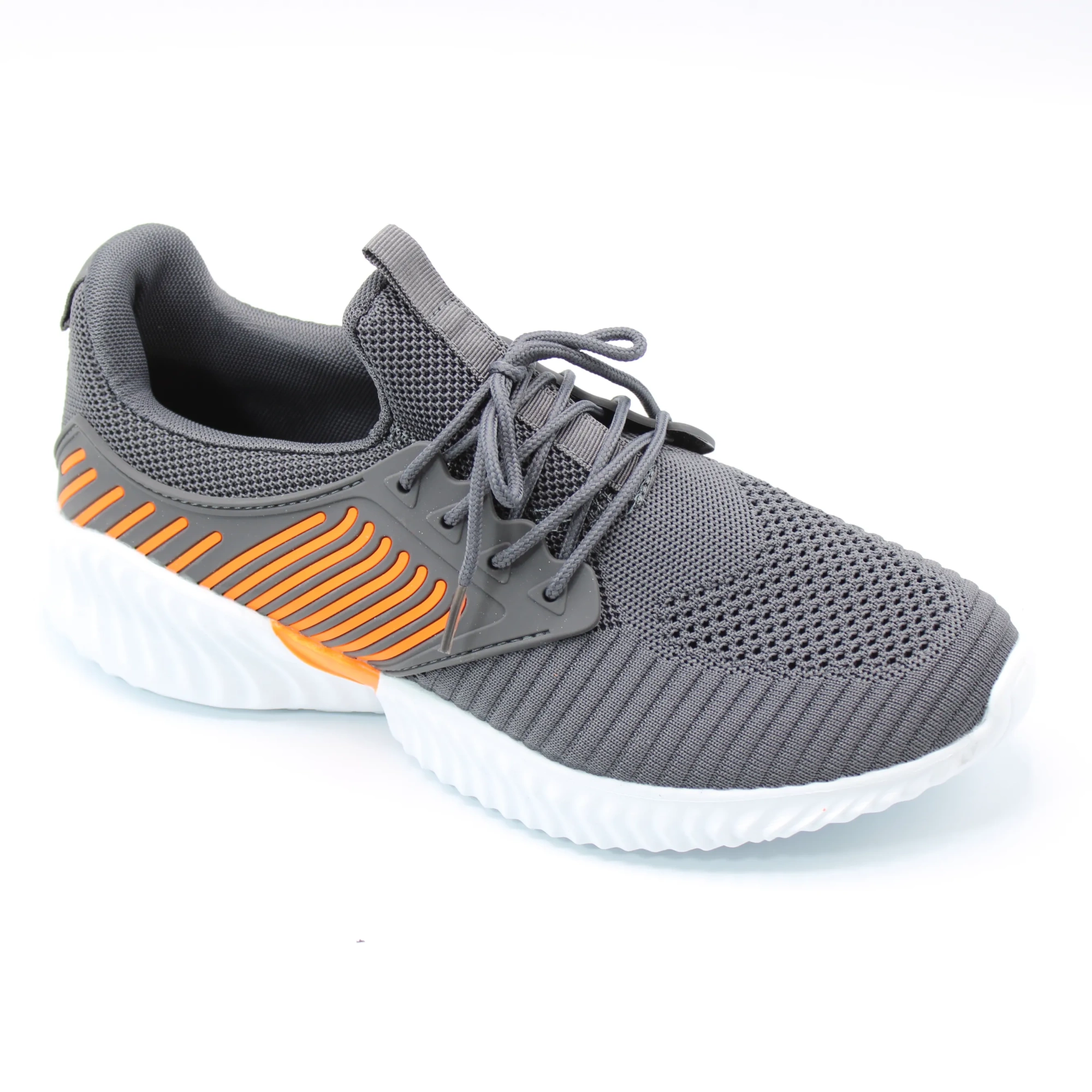 Мужские летние кроссовки серого цвета ZEQI BS02-788