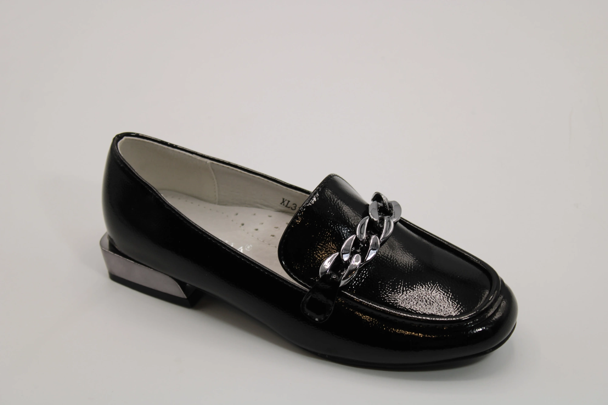 Детские туфли черного цвета ИРИНА BS06-1213