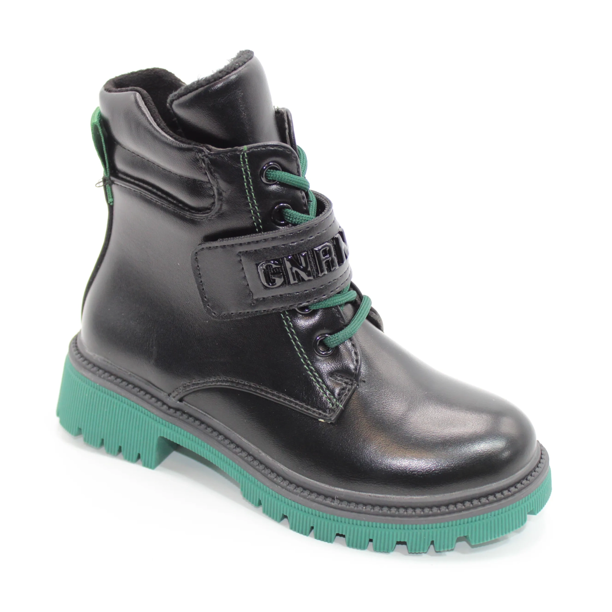 Детские ботинки черного цвета YTOP BS06-906