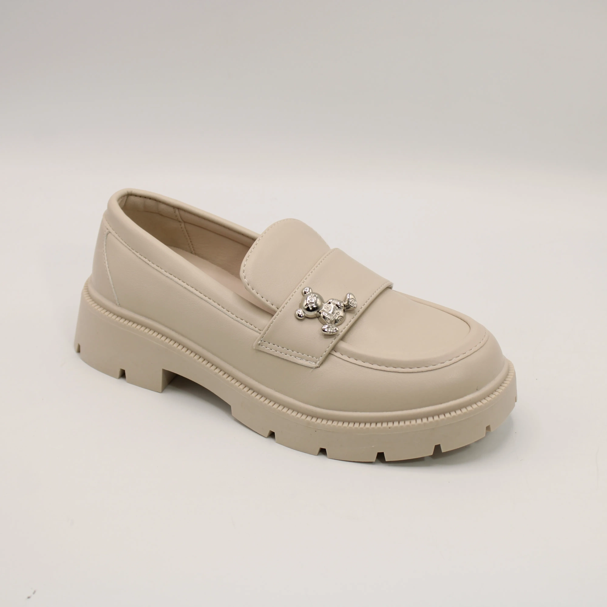 Детские туфли бежевого цвета КАНАРЕЙКА BS06-1639