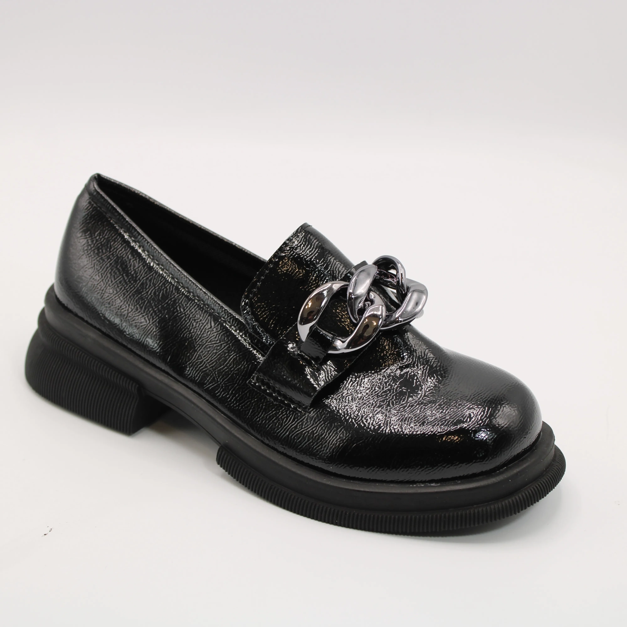 Женские туфли черного цвета SALVARINO BS02-1499