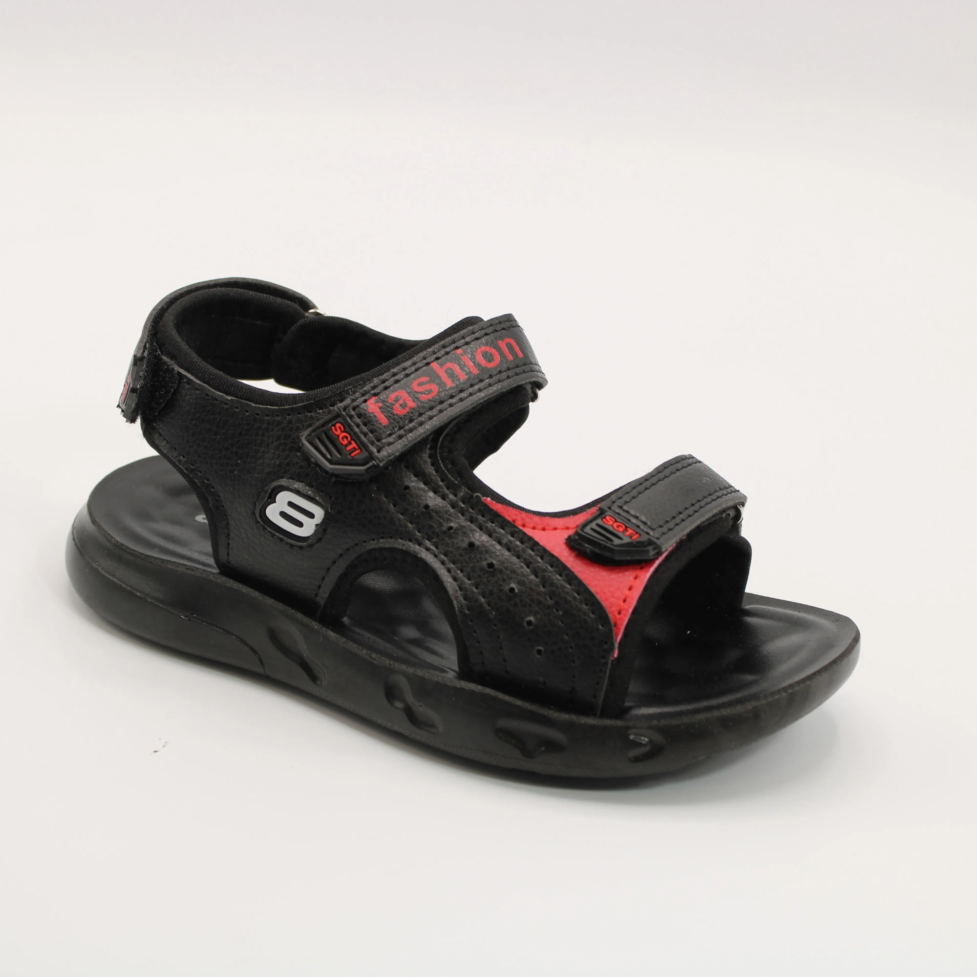 Детские босоножки черного цвета AITIAO BS06-1100