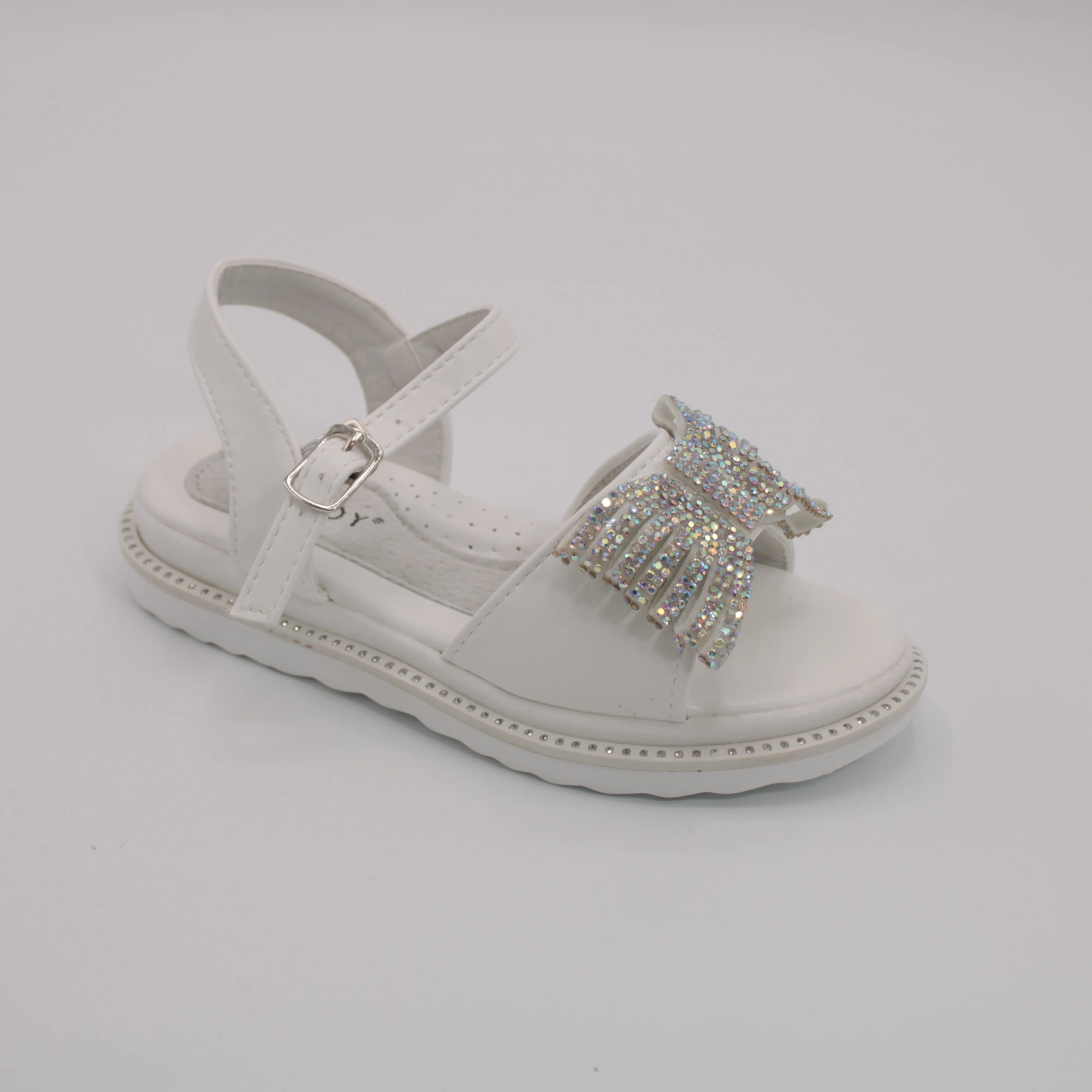 Детские босоножки белого цвета белого цвета CAMIDY BS05-569