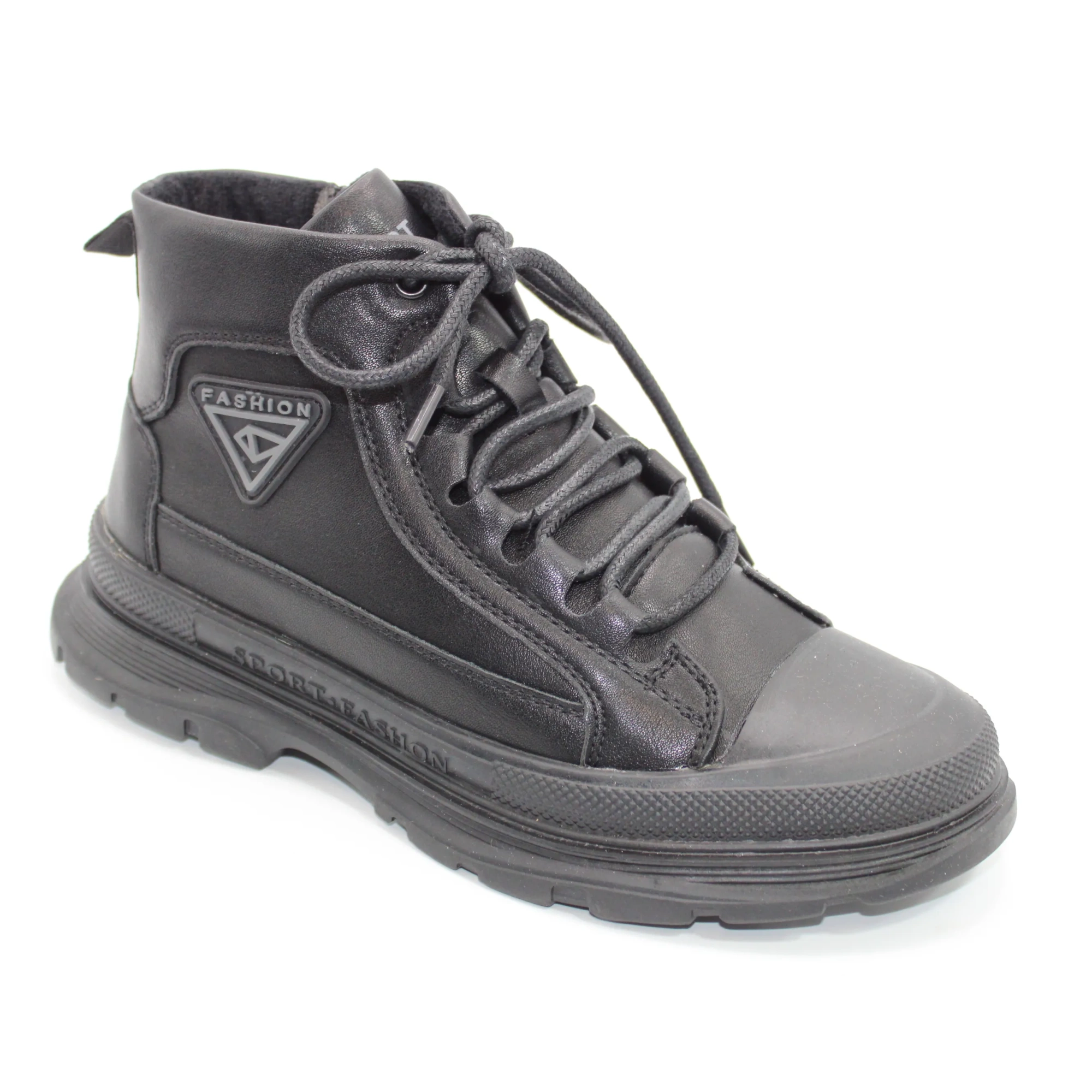 Детские ботинки черного цвета КАЛОРИЯ BS05-388