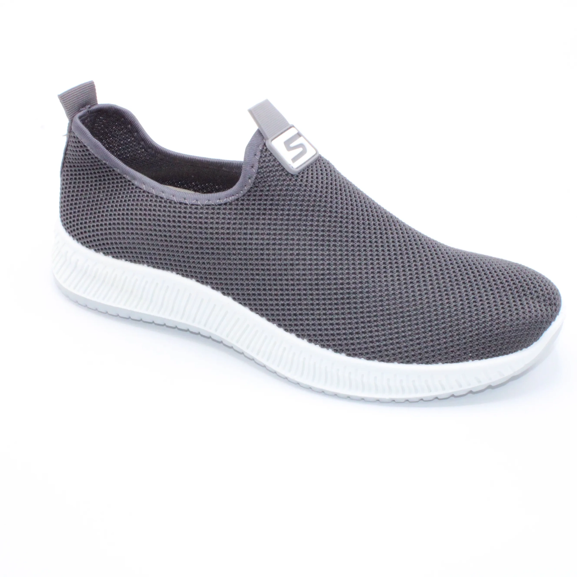 Мужские летние слипоны серого цвета SHAMILU BS01-991