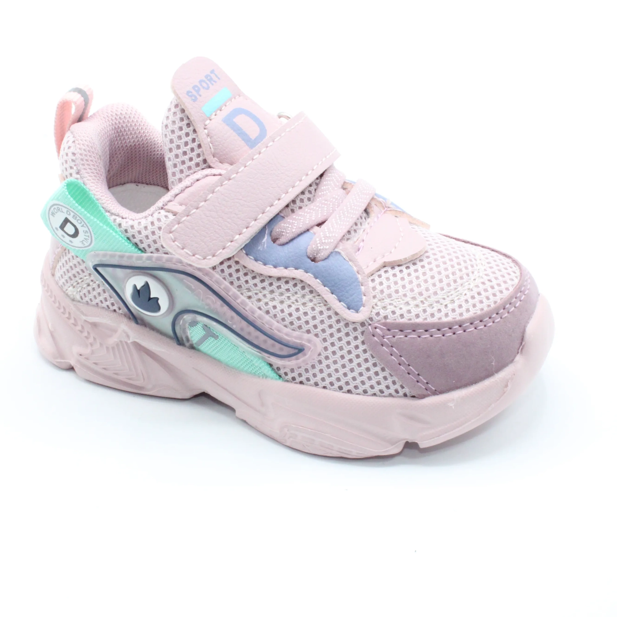 Детские весенние кроссовки розового цвета М+Д BS06-613