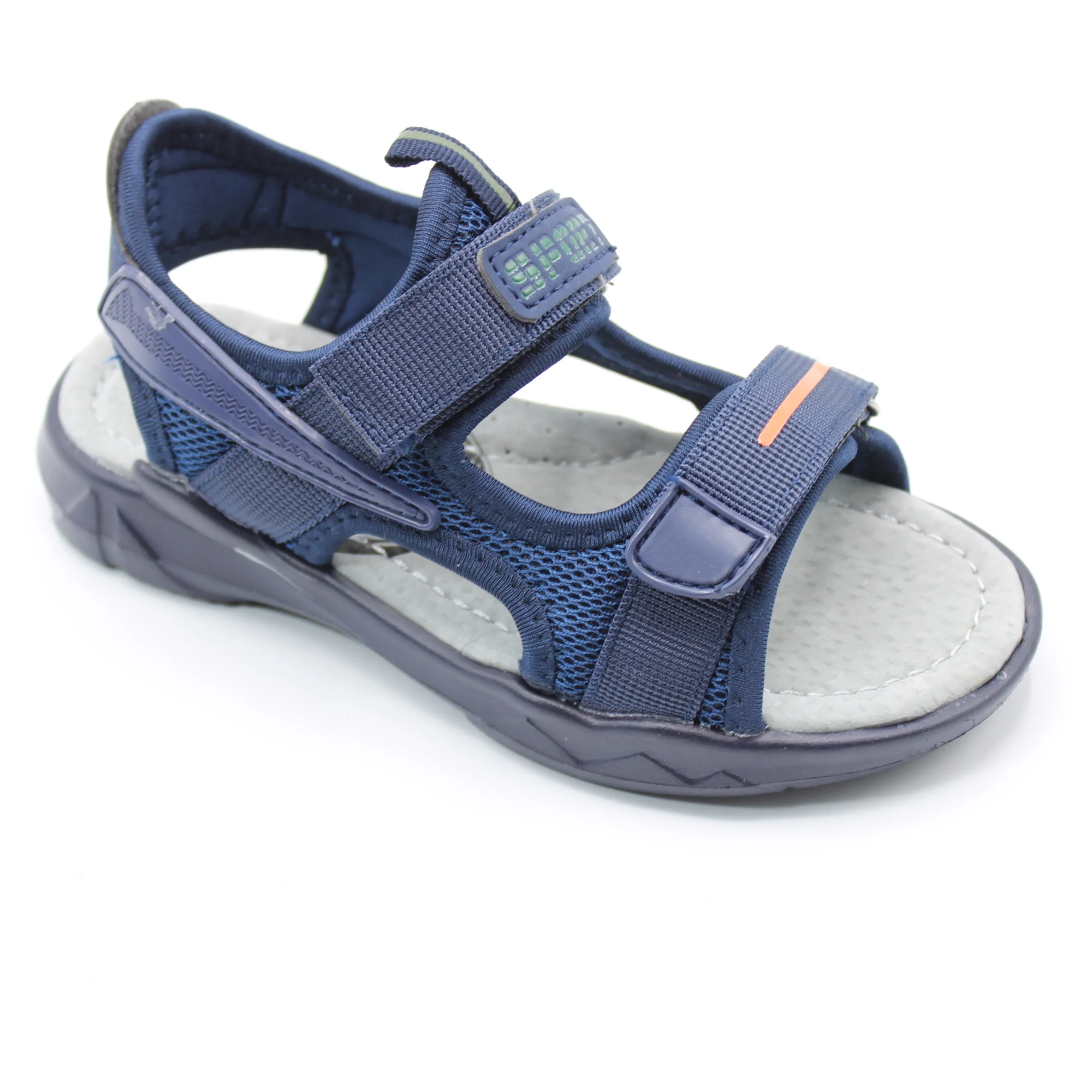 Детские летние босоножки синего цвета М+Д BS06-217