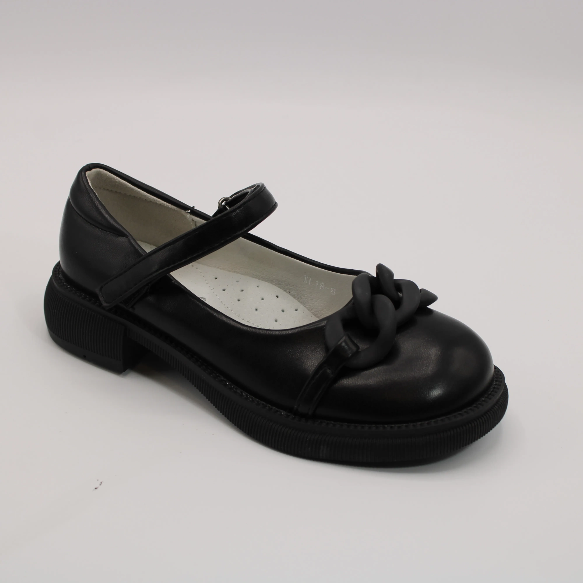 Детские туфли черного цвета ИРИНА BS06-1140