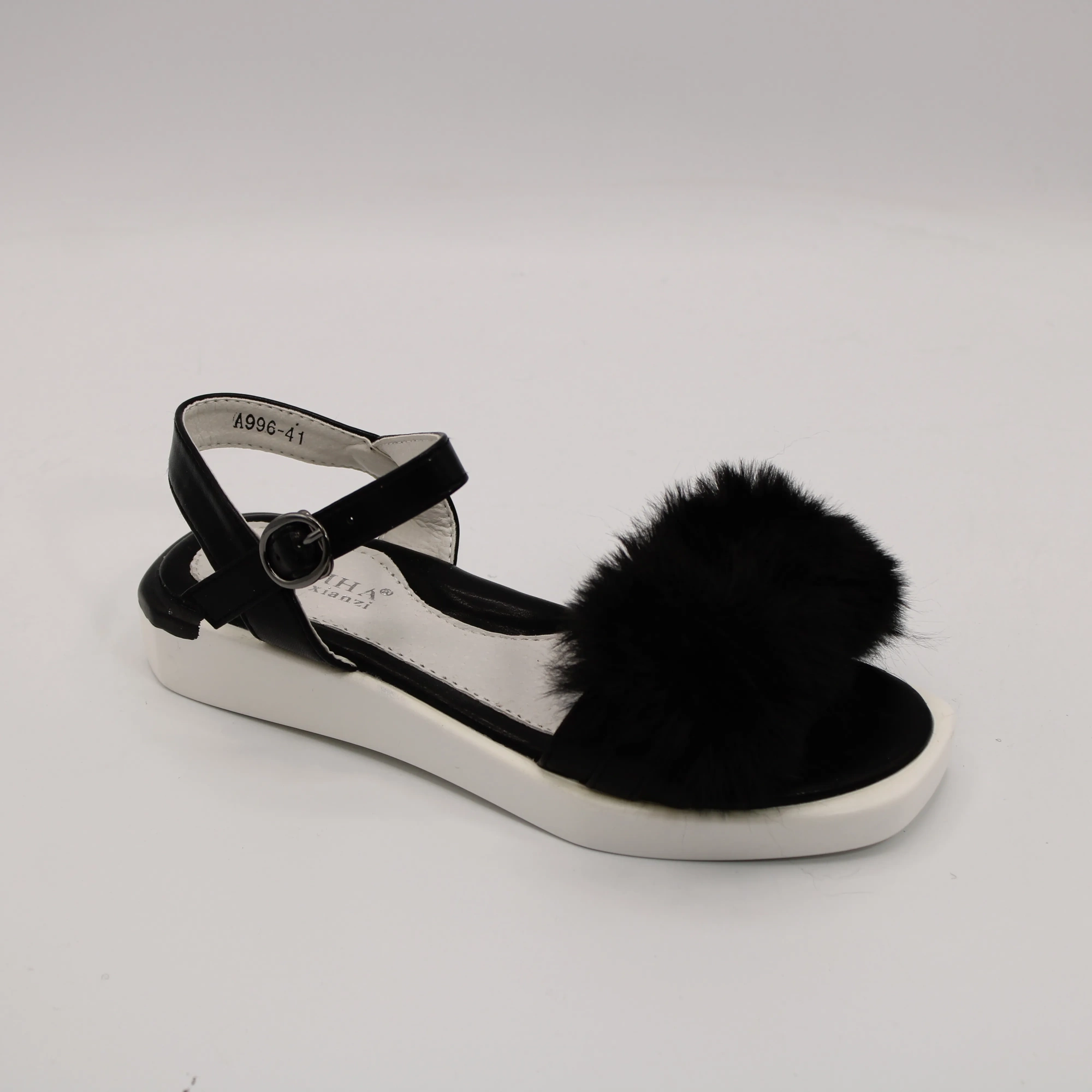 Детские босоножки черного цвета ИРИНА BS05-1004