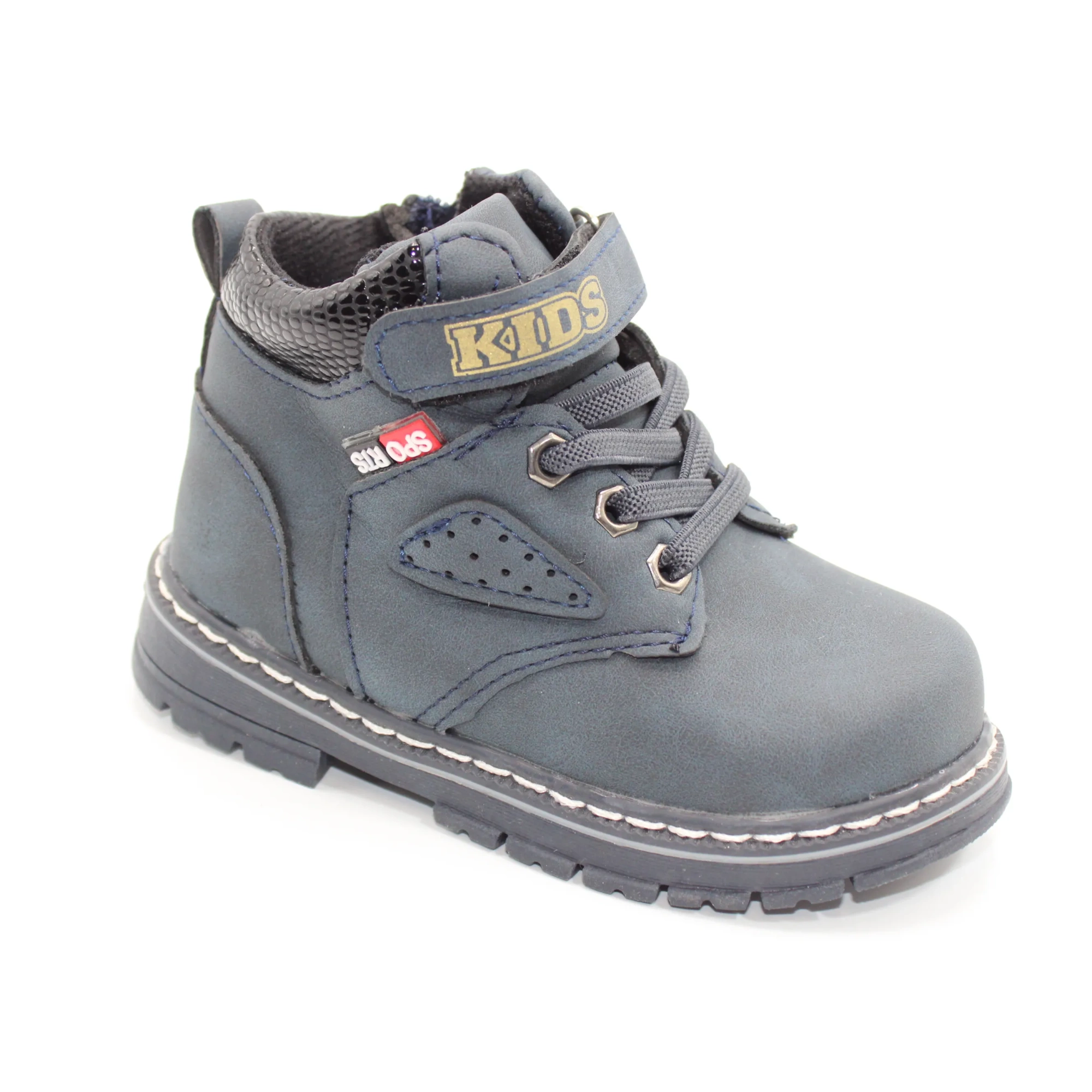 Детские ботинки синего цвета LUCKY SISTER BS05-409