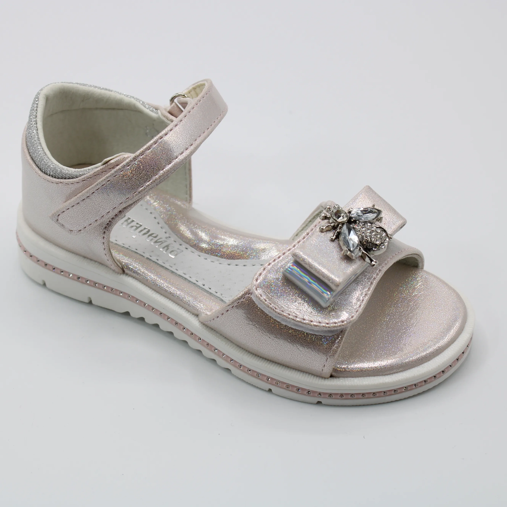 Детские летние босоножки розового цвета КАНАРЕЙКА BS03-2223