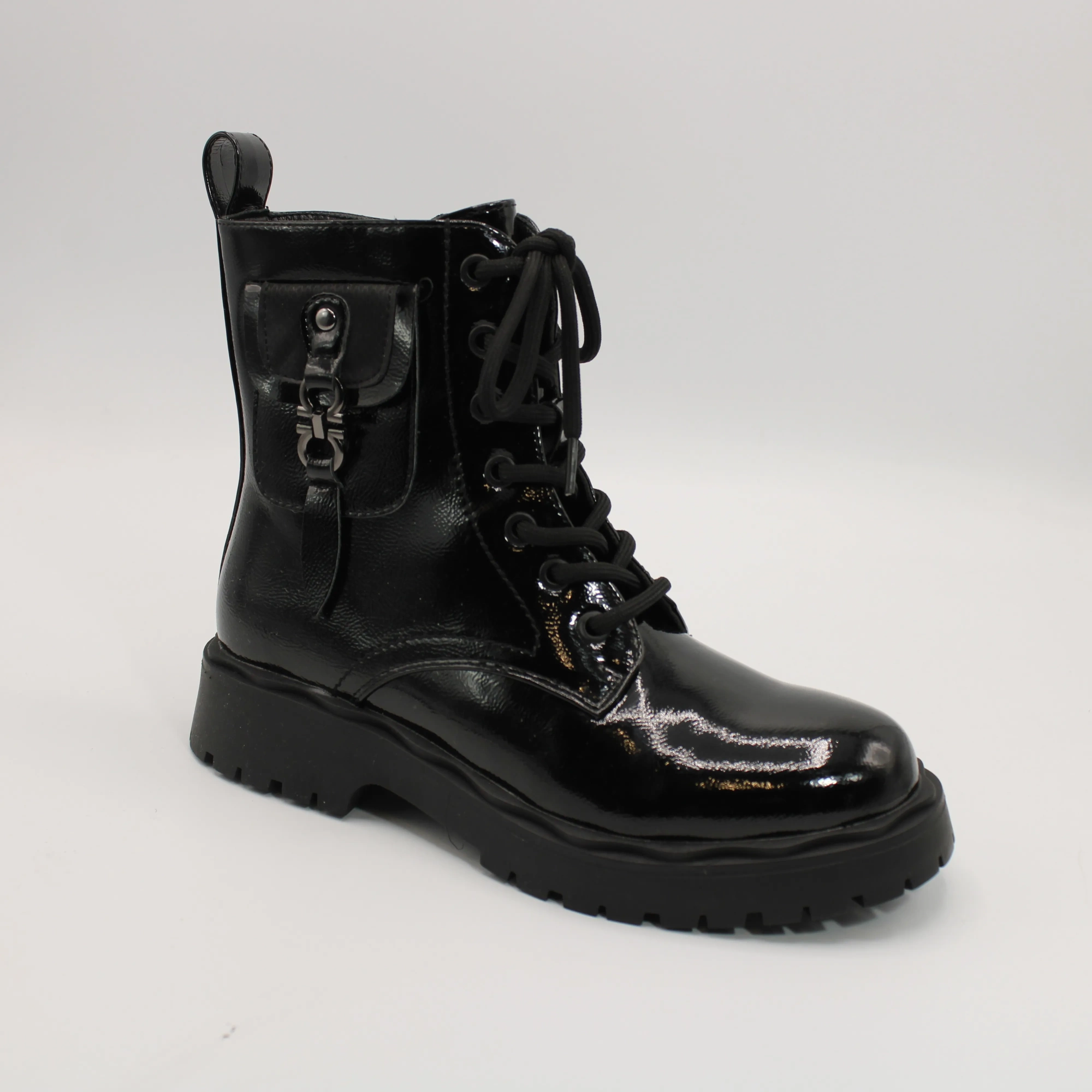 Детские ботинки черного цвета КАЛОРИЯ BS06-1295