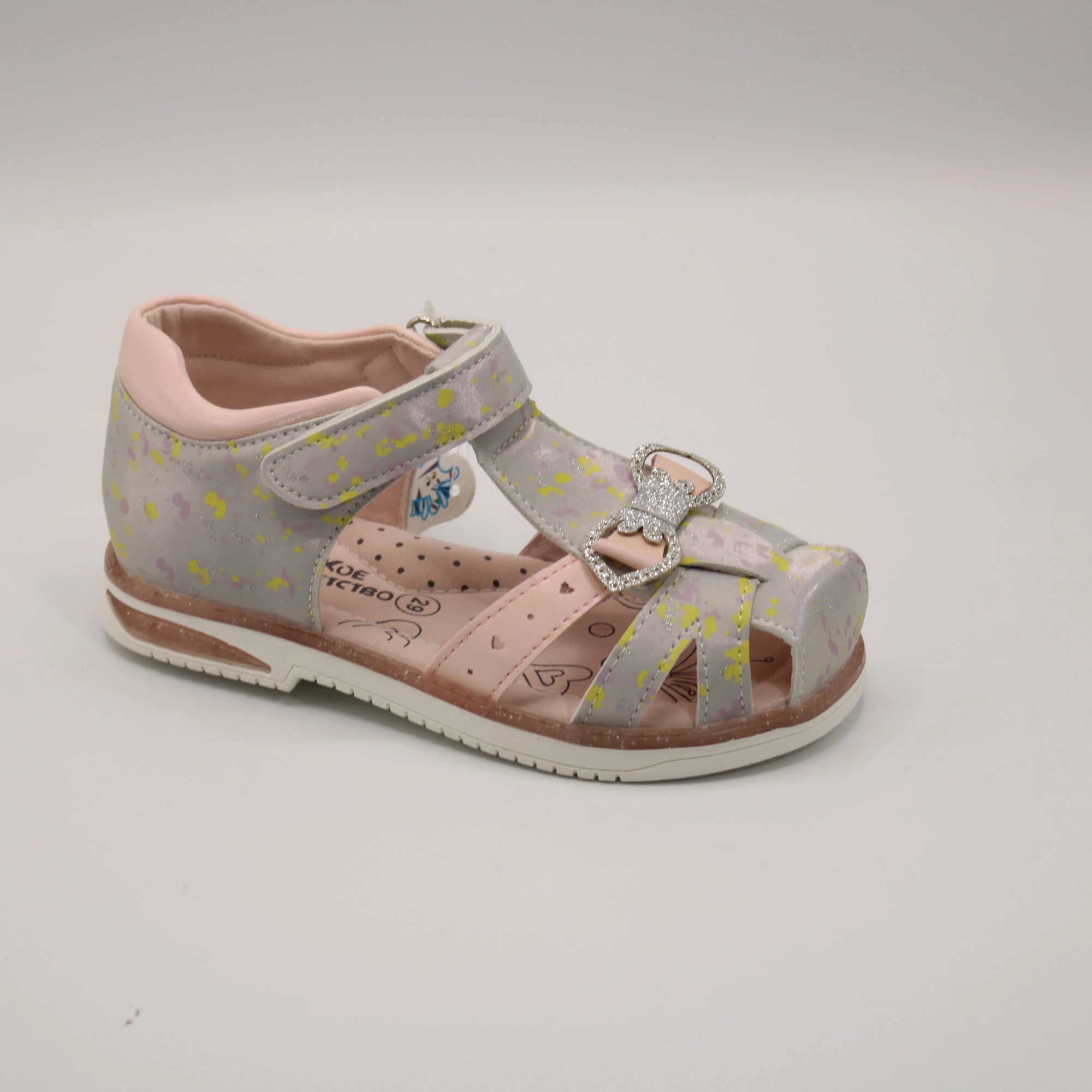 Детские босоножки цвета мультиколор ЯРКОЕ ДЕТСТВО BS06-1661