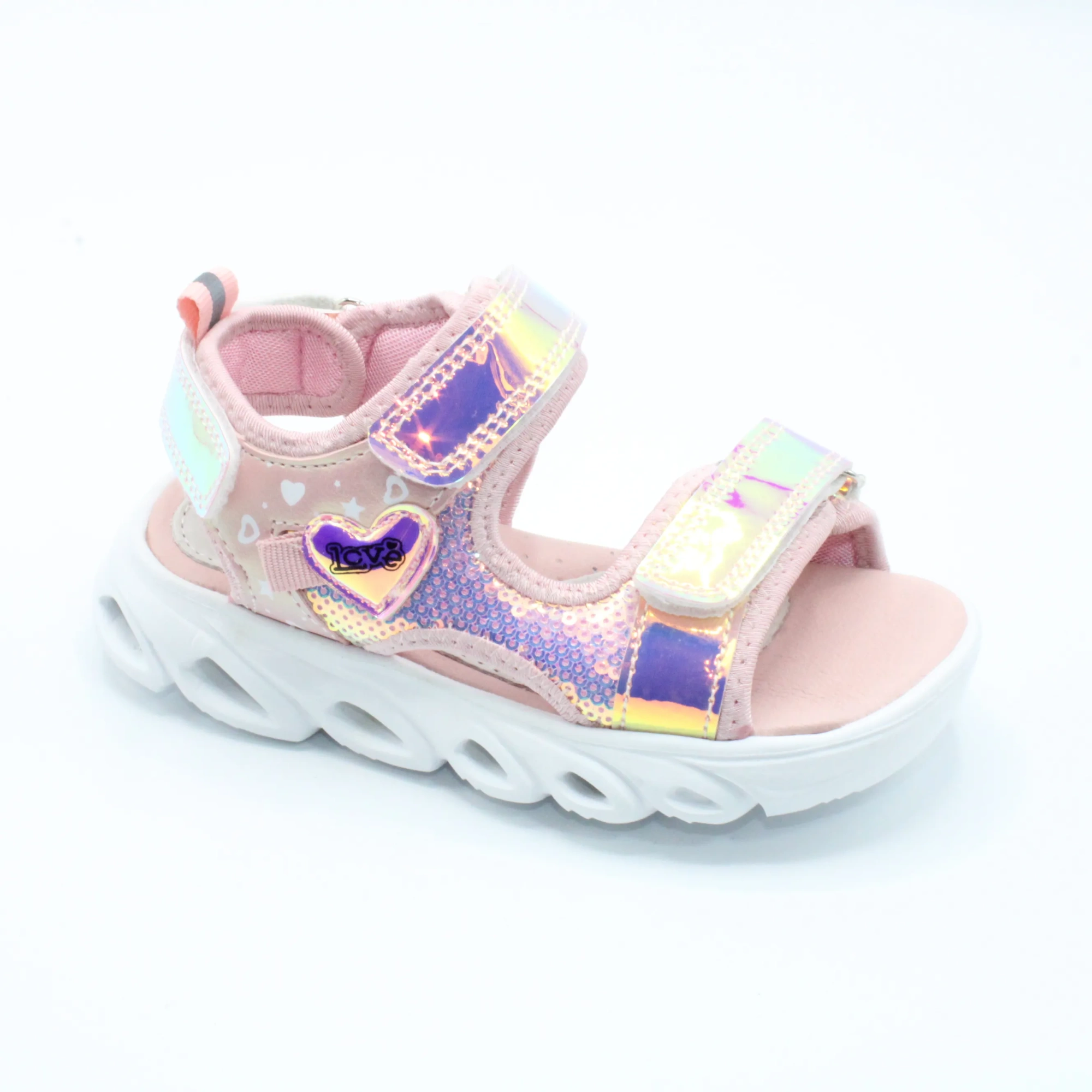 Детские летние босоножки розового цвета JONG.GOLF BS03-2604