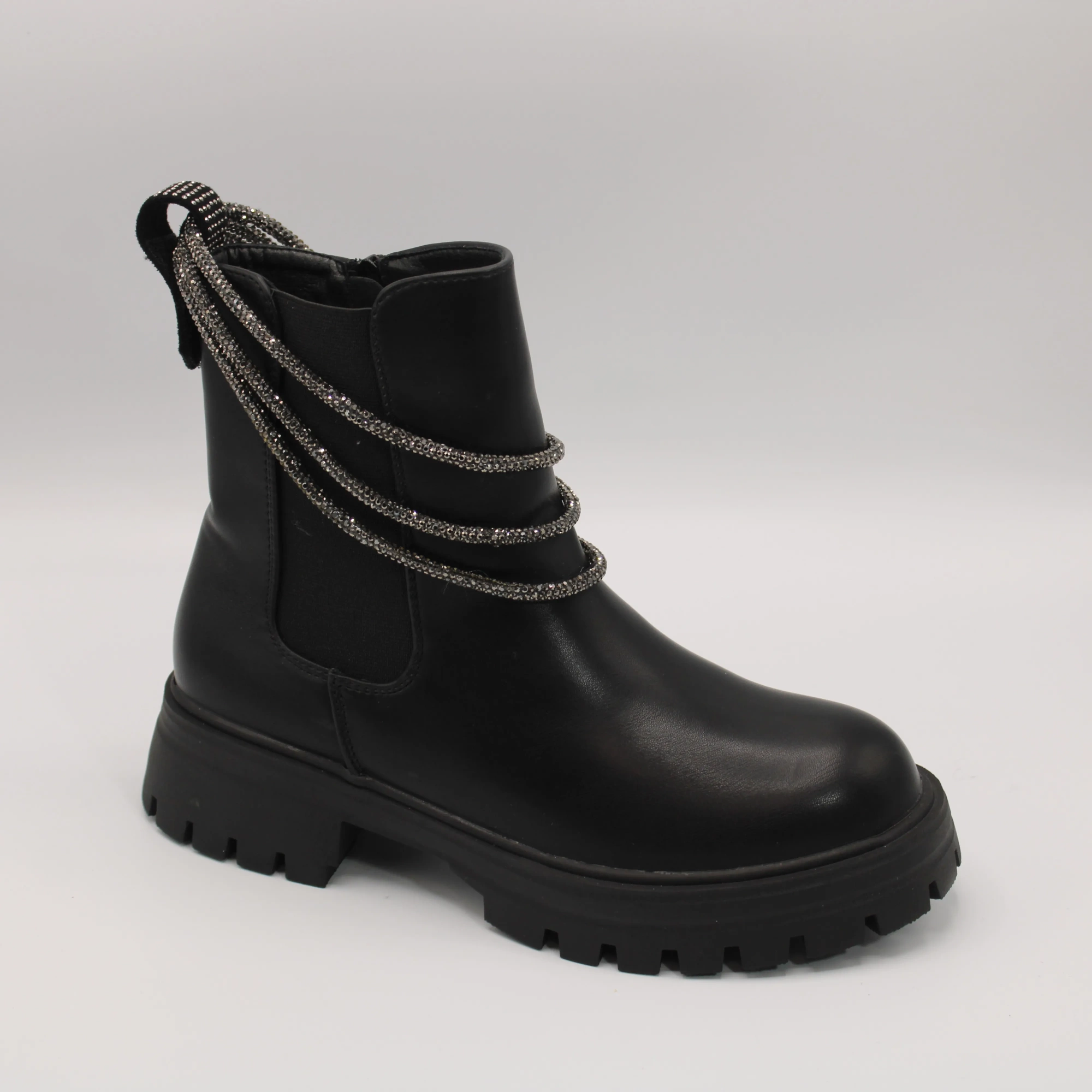 Женские ботинки черного цвета AIMOSI BS01-1641