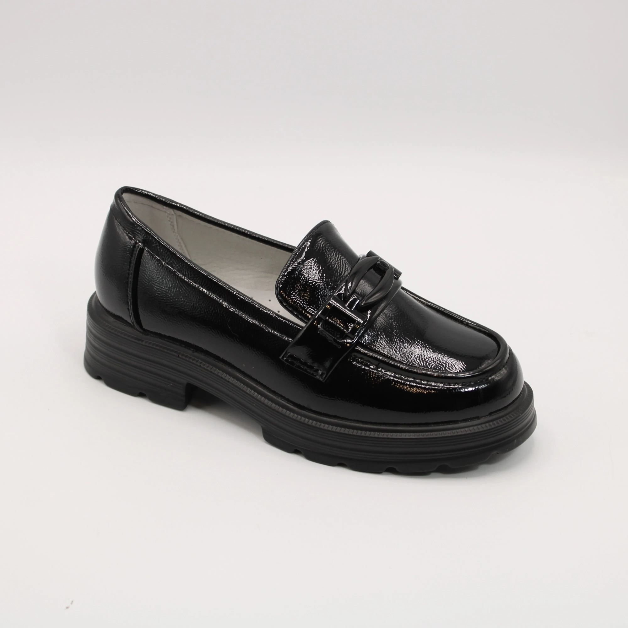 Детские туфли черного цвета МАРОШКА BS06-1536