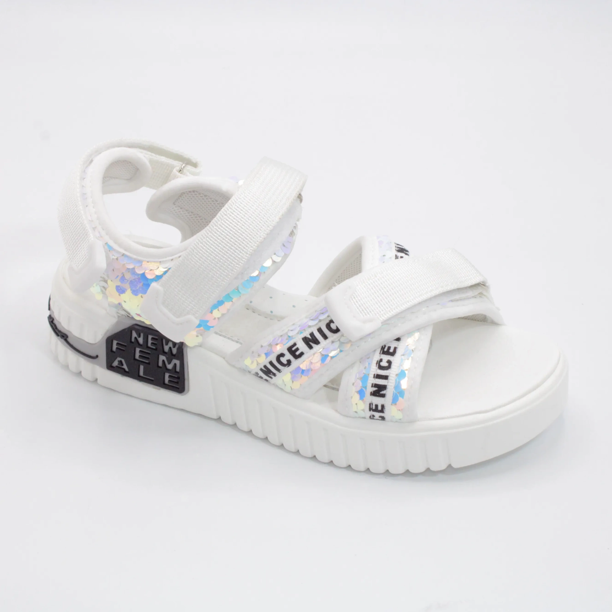 Детские летние босоножки белого цвета JONG.GOLF BS05-258