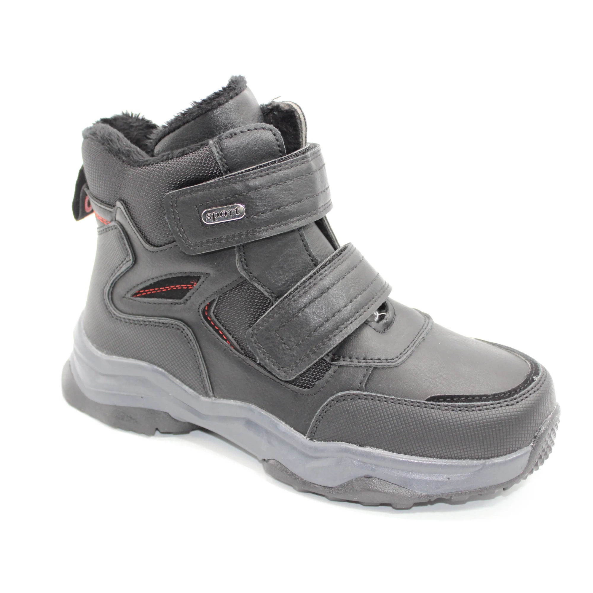 Детские ботинки черного цвета М+Д BS03-2793