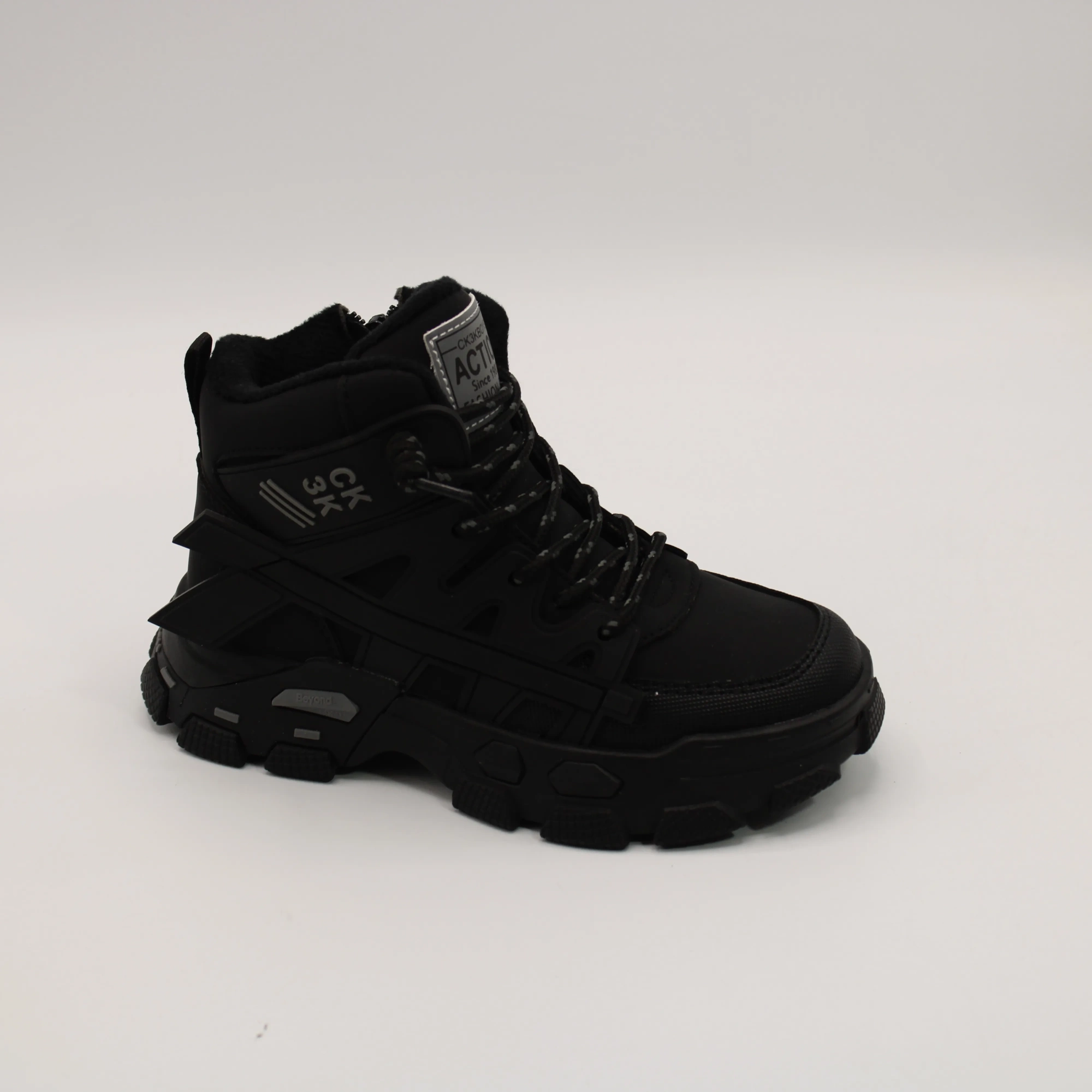 Детские ботинки черного цвета СКАЗКА BS03-3484