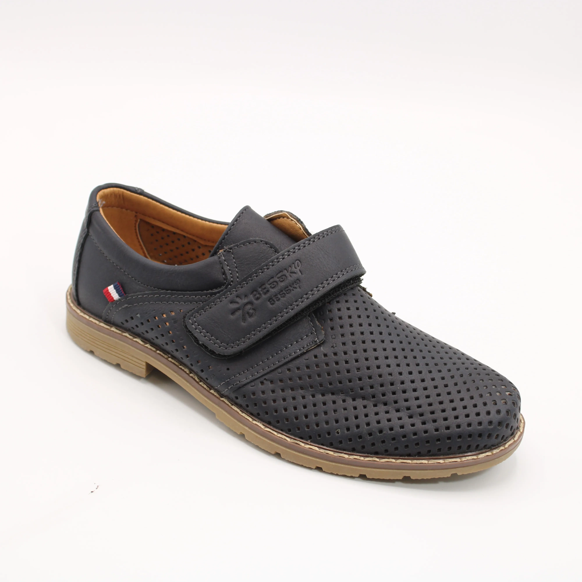 Детские туфли синего цвета BESSKY BS06-1134