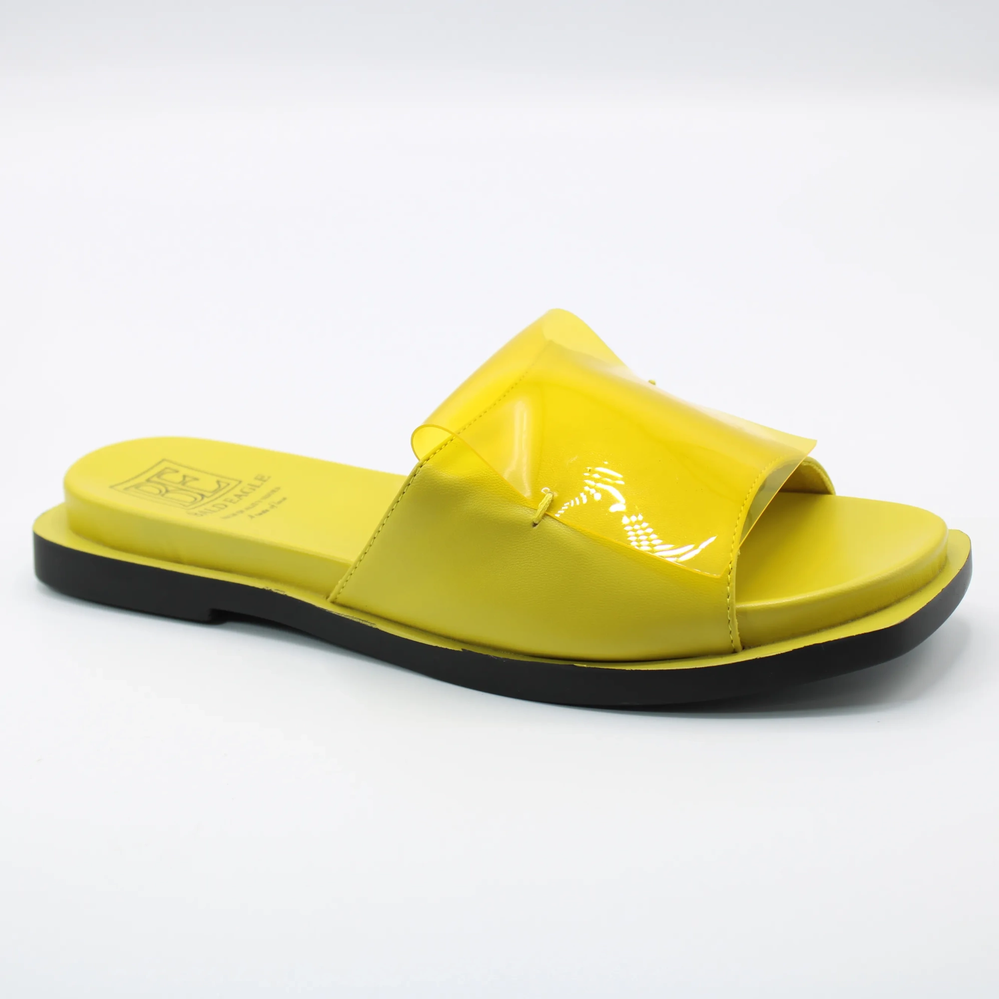 Женские летние шлепанцы желтого цвета BALD EAGLE BS01-726