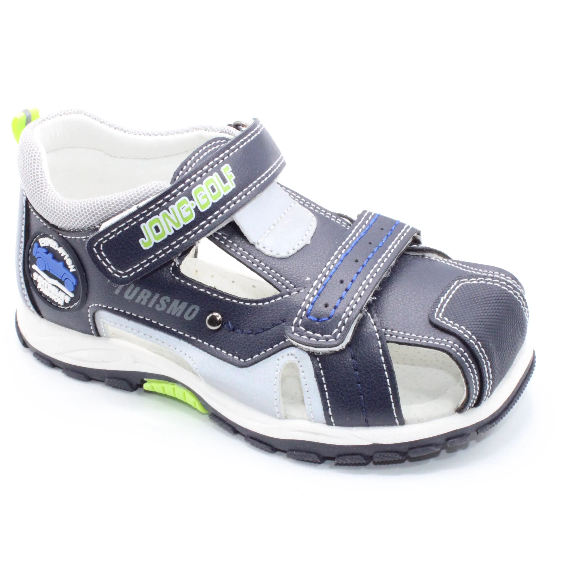 Детские летние босоножки синего цвета JONG.GOLF BS03-2564