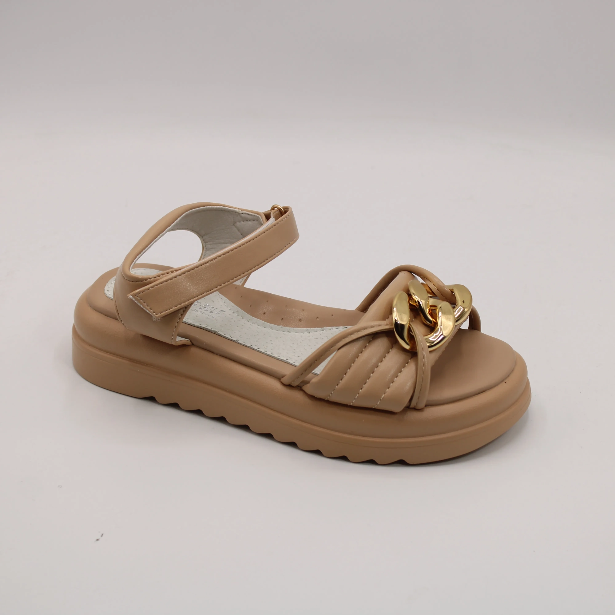 Детские босоножки коричневого цвета JONG.GOLF BS05-1049