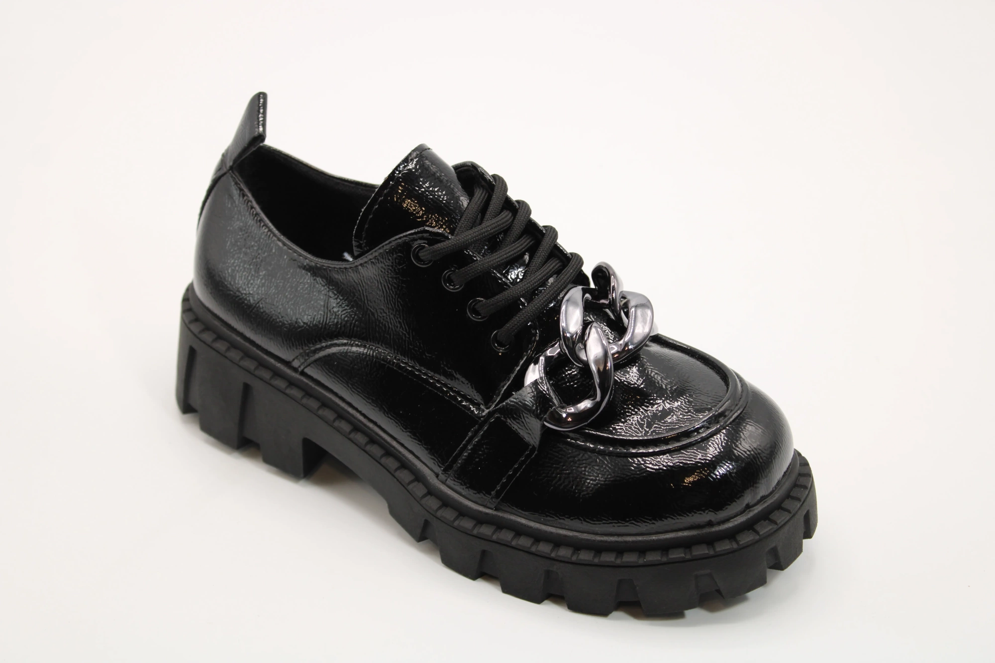 Женские туфли черного цвета SALVARINO BS01-1352