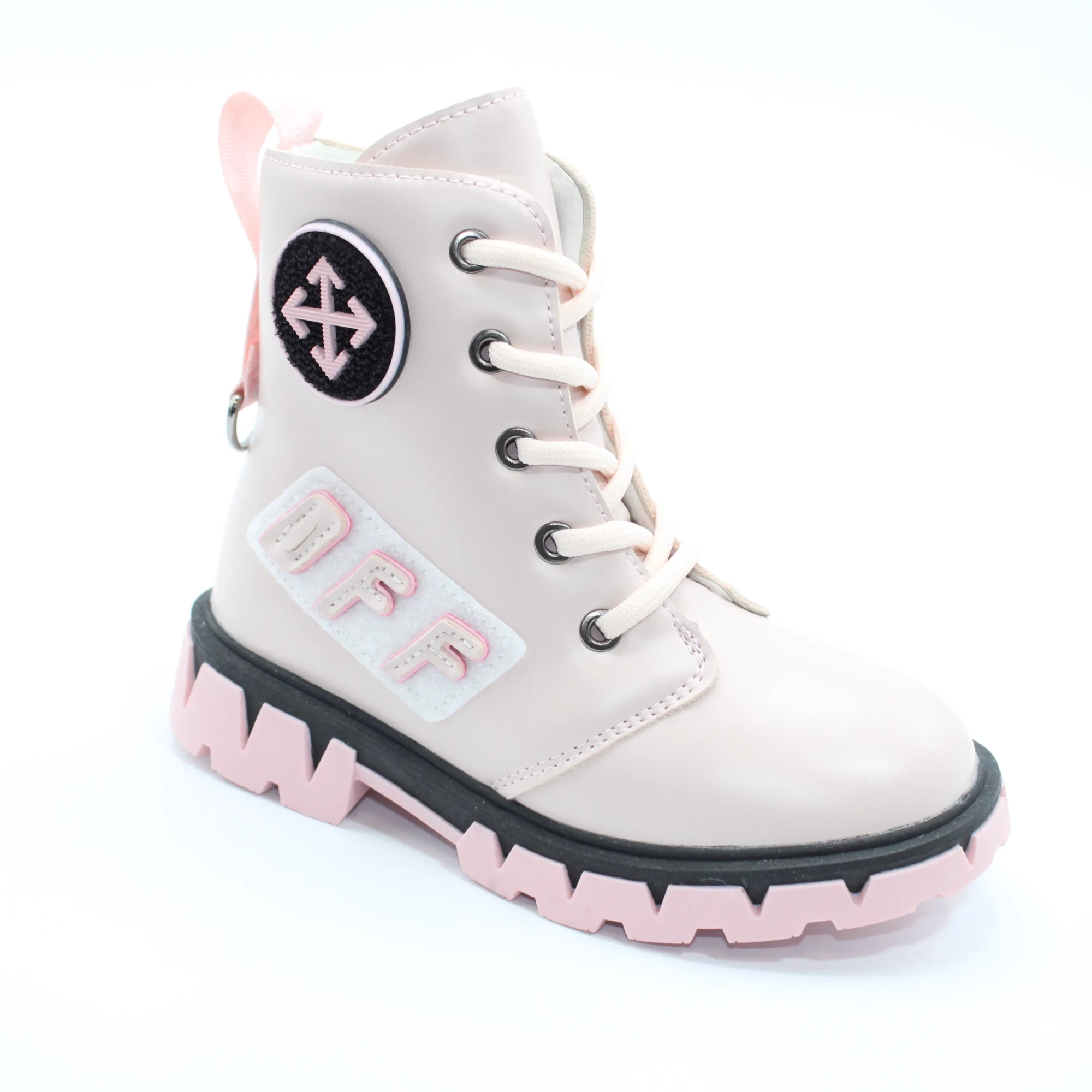 Детские ботинки розового цвета КАНАРЕЙКА BS05-404