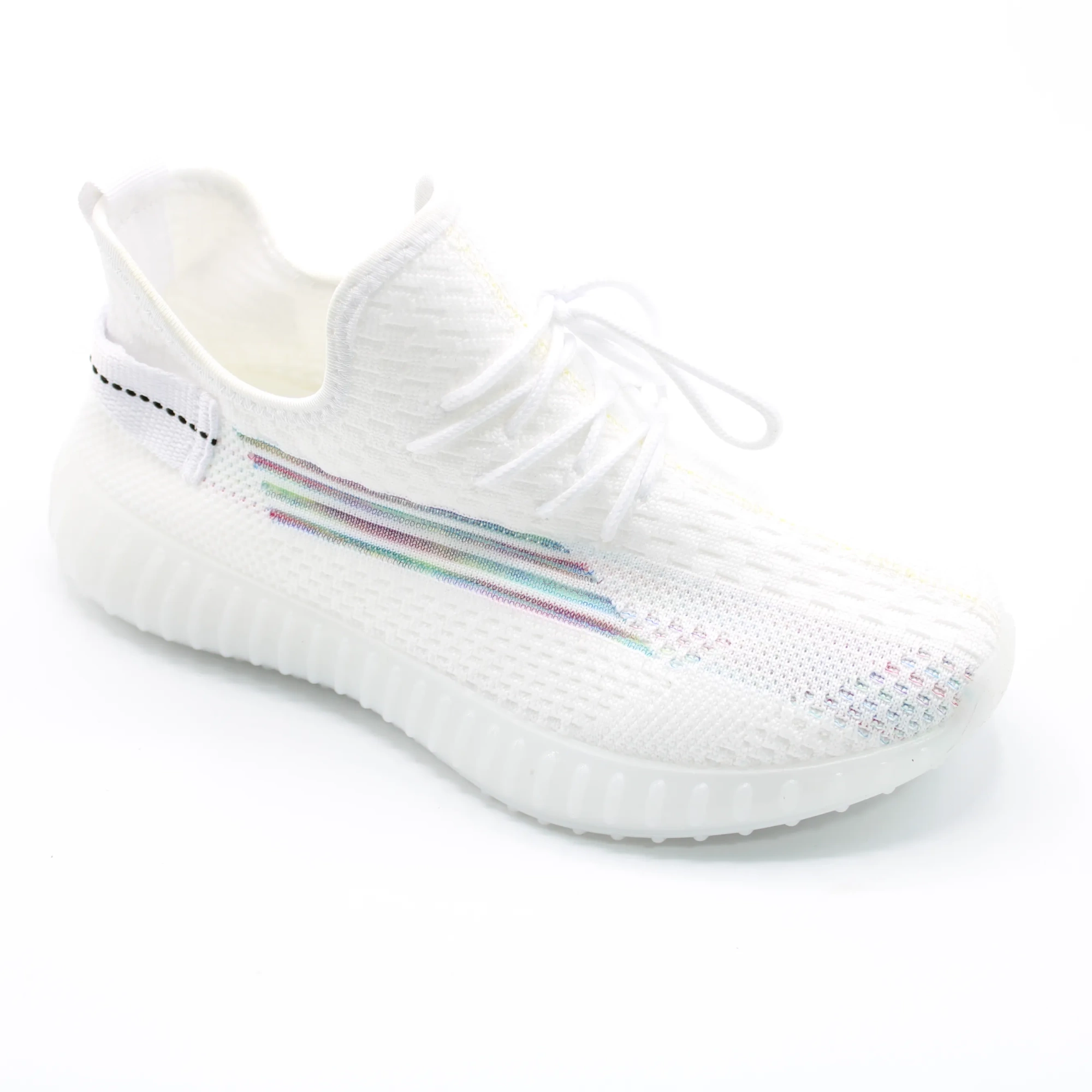 Женские летние слипоны белого цвета MERGE BS02-1186