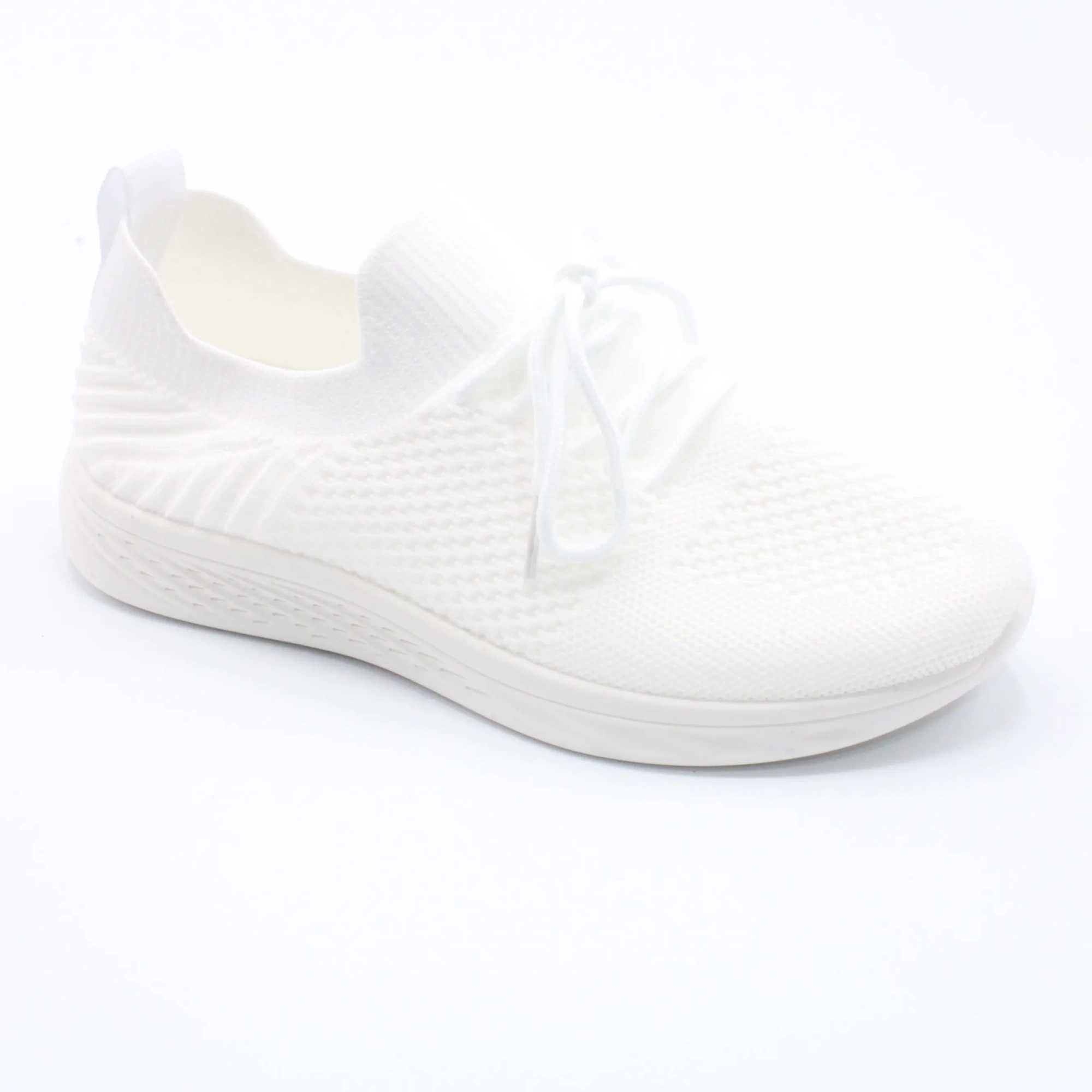 Женские весенние слипоны белого цвета MUFEL BS01-1013