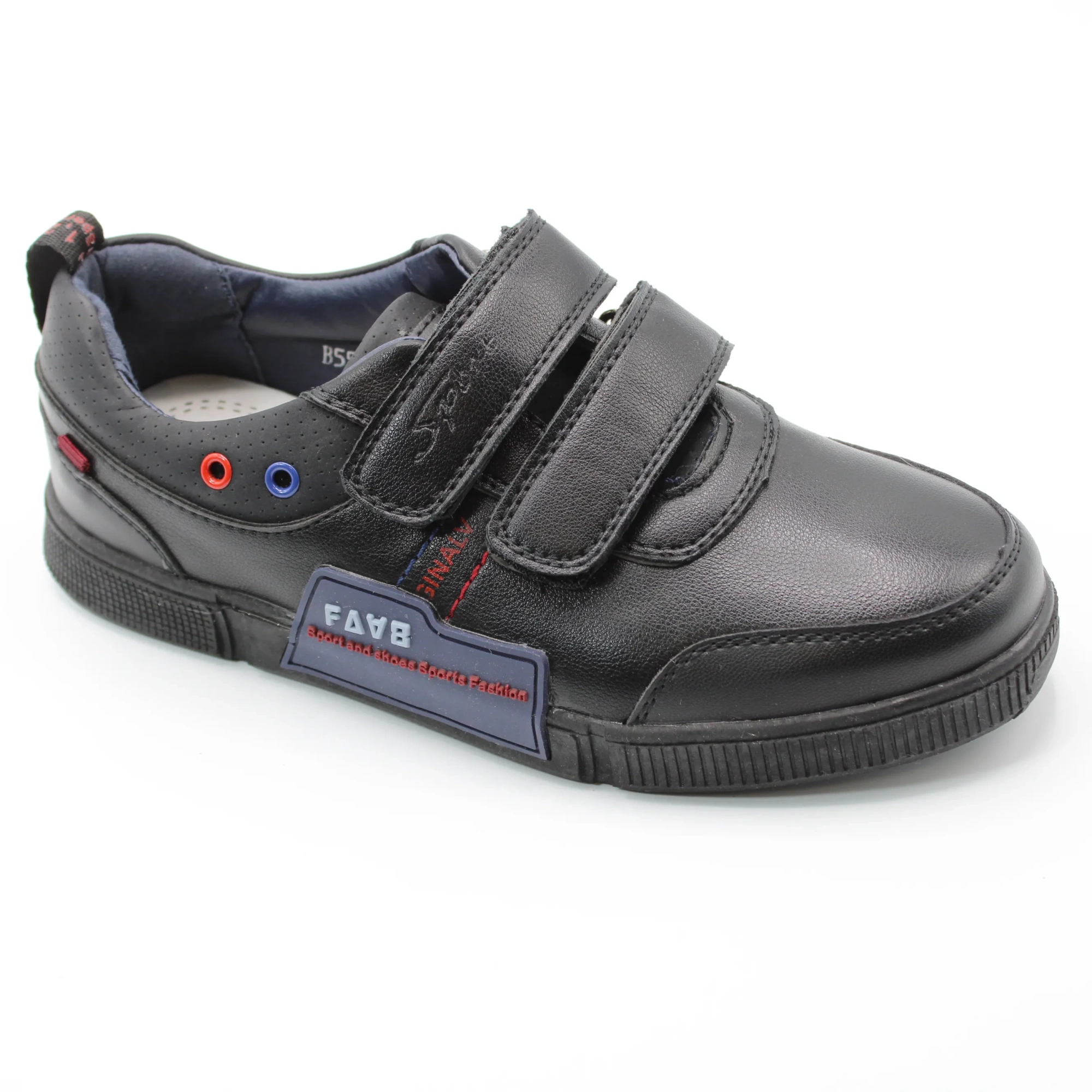 Детские осенние туфли черного цвета Д.ИРИНА&М.ИМПЕРИЯ BS06-322