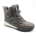 Мужские зимние ботинки коричневого цвета ZEQI BS01-445