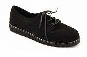 Женские весенние туфли черного цвета MEITESI BS02-2351