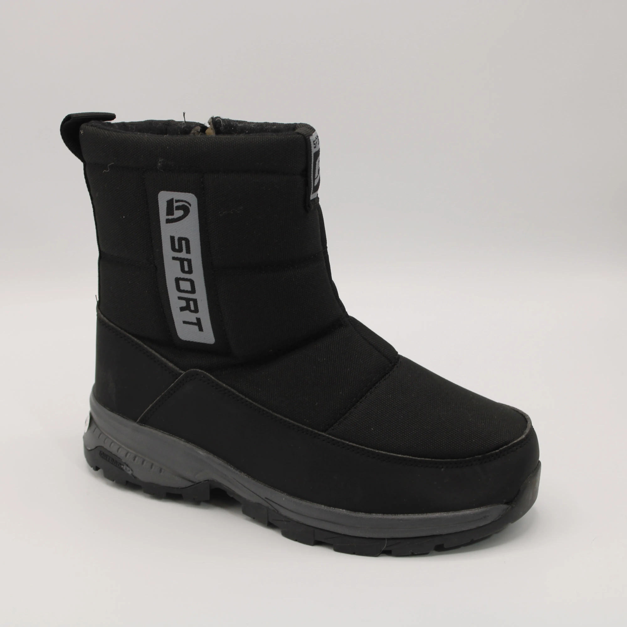 Детские cапоги черного цвета MEITESI BS05-1263