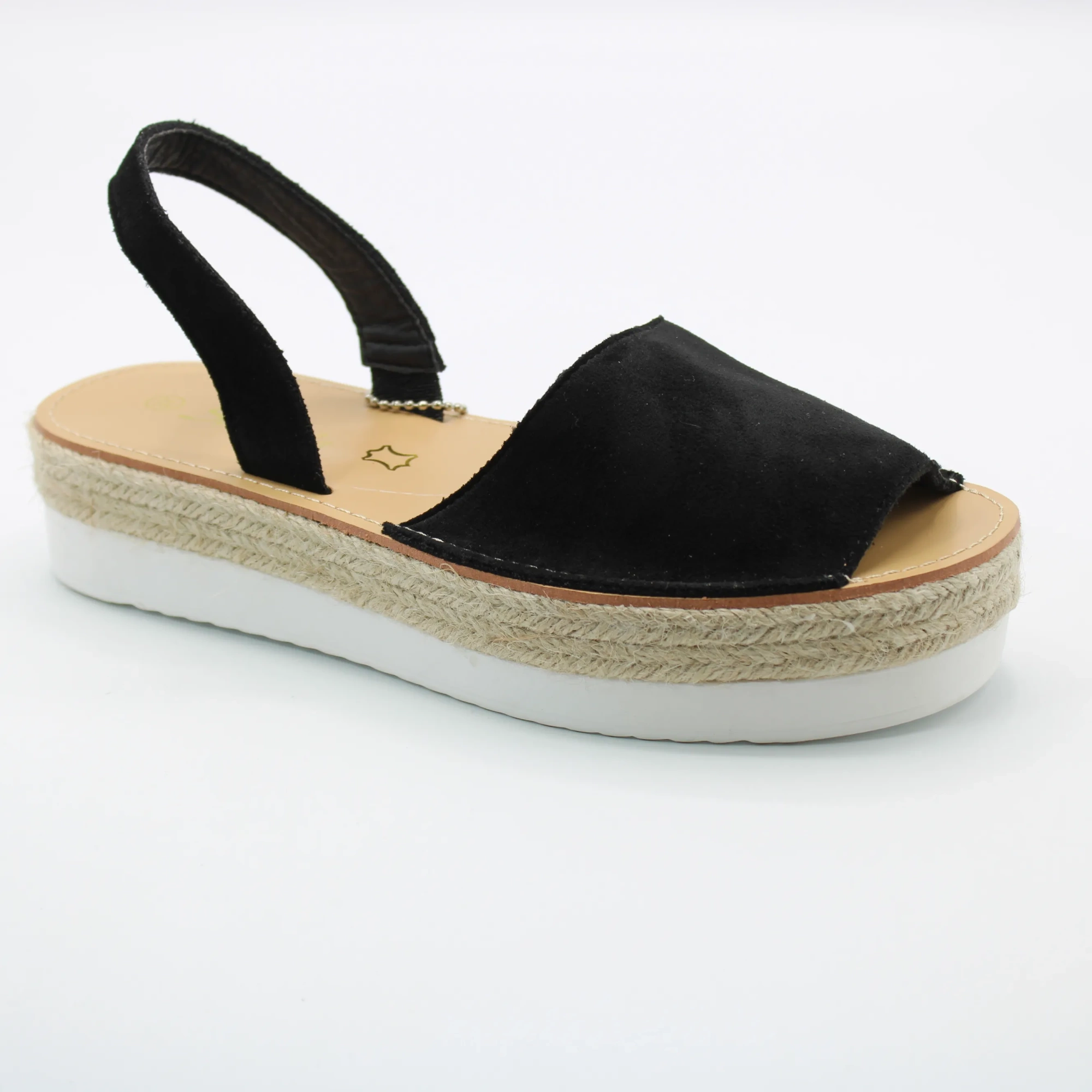 Женские летние босоножки черного цвета SAIVVILA BS01-670