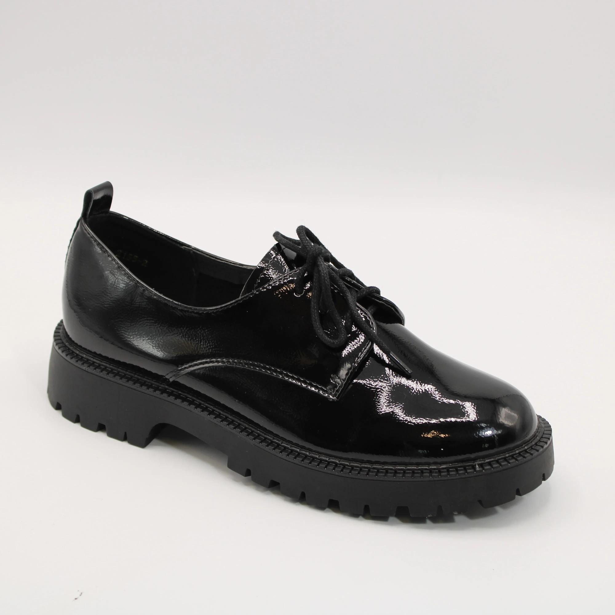 Женские туфли черного цвета SALVARINO BS02-1500