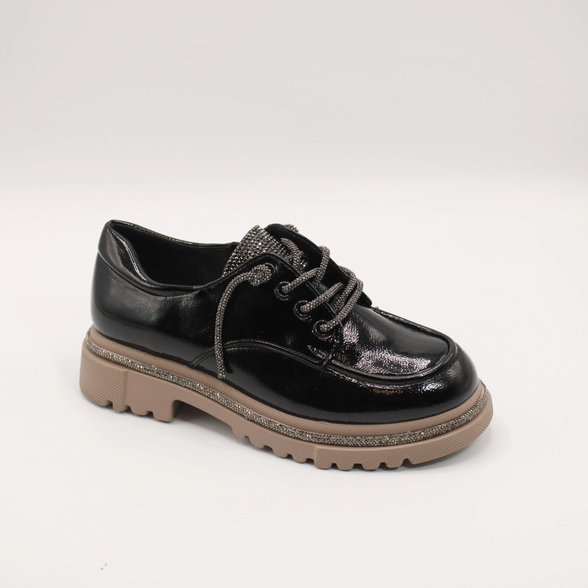 Детские туфли черного цвета ИРИНА BS05-1098