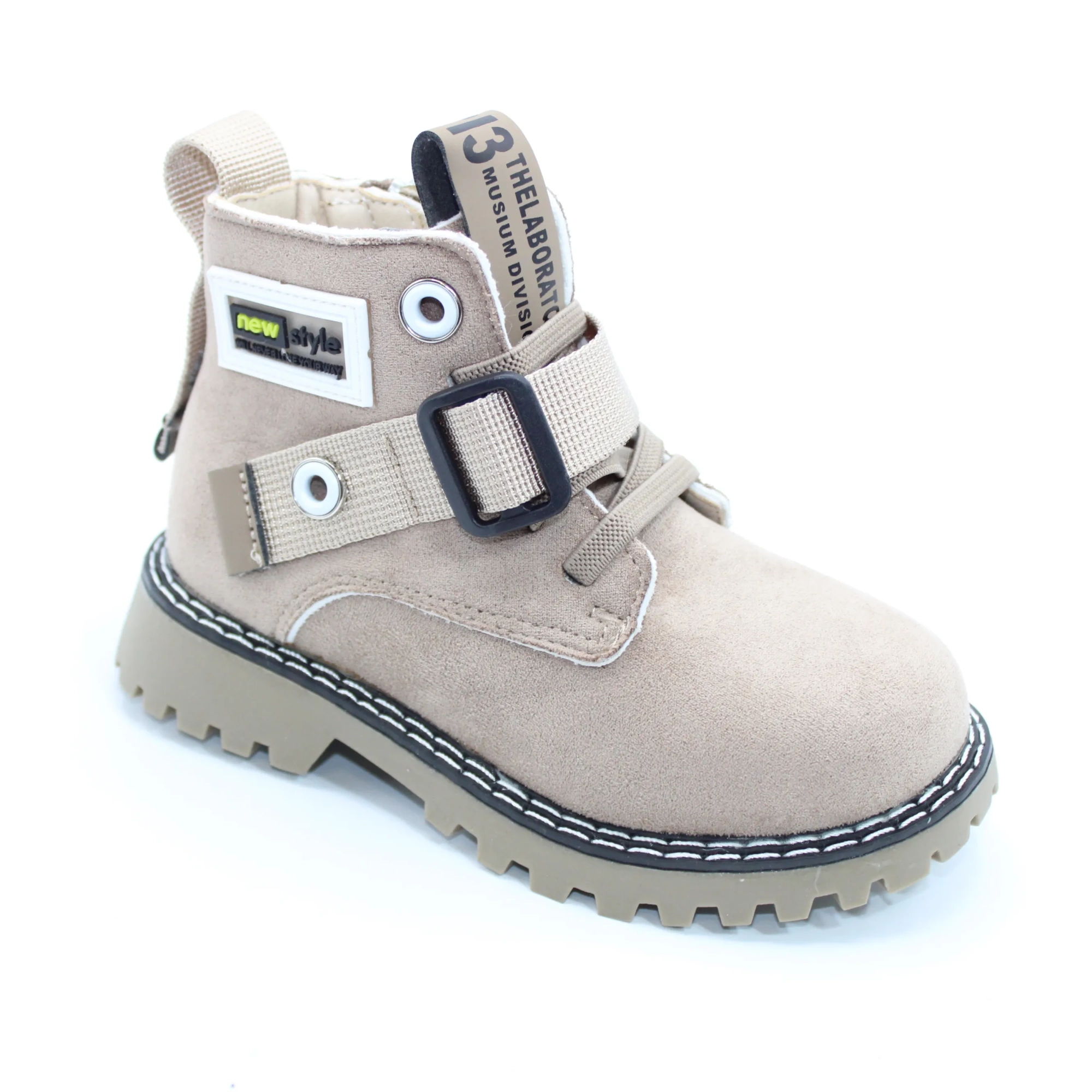 Детские ботинки бежевого цвета BESSKY BS03-2779