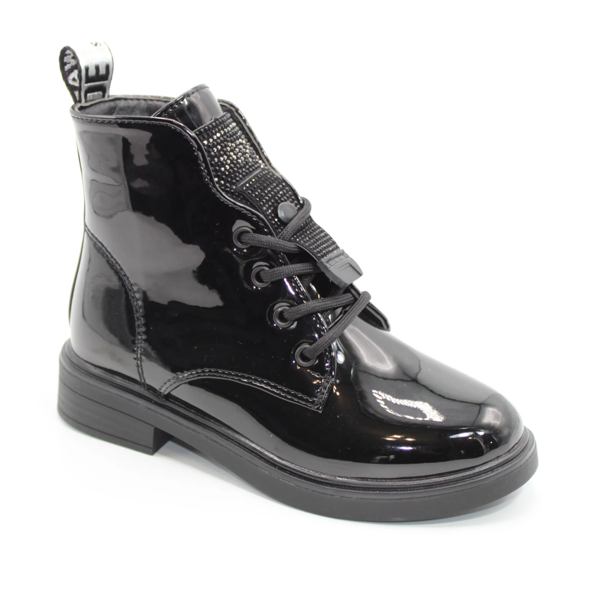 Детские ботинки черного цвета BESSKY BS05-375